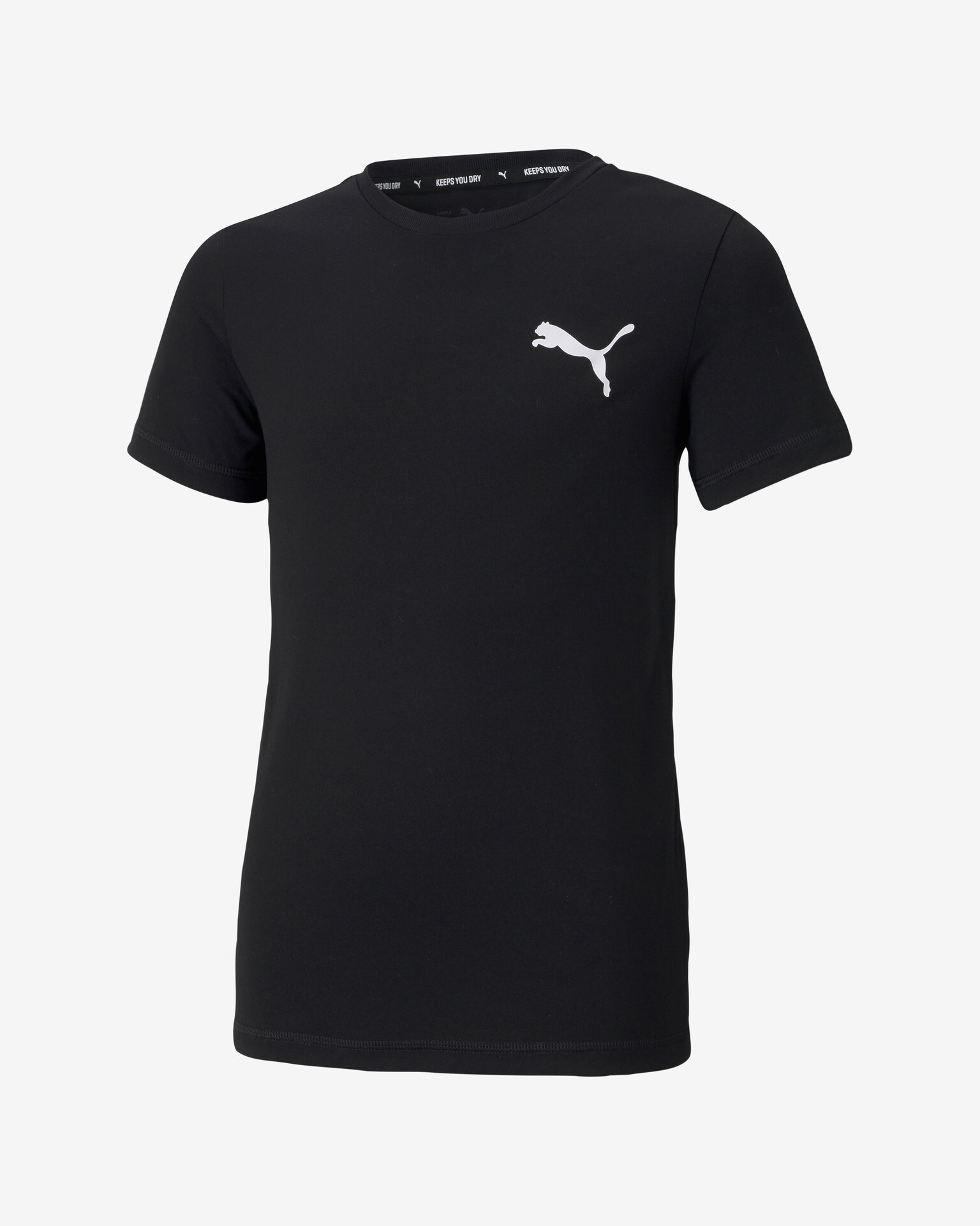 Puma Active Small Logo Triko dětské Černá - Pepit.cz