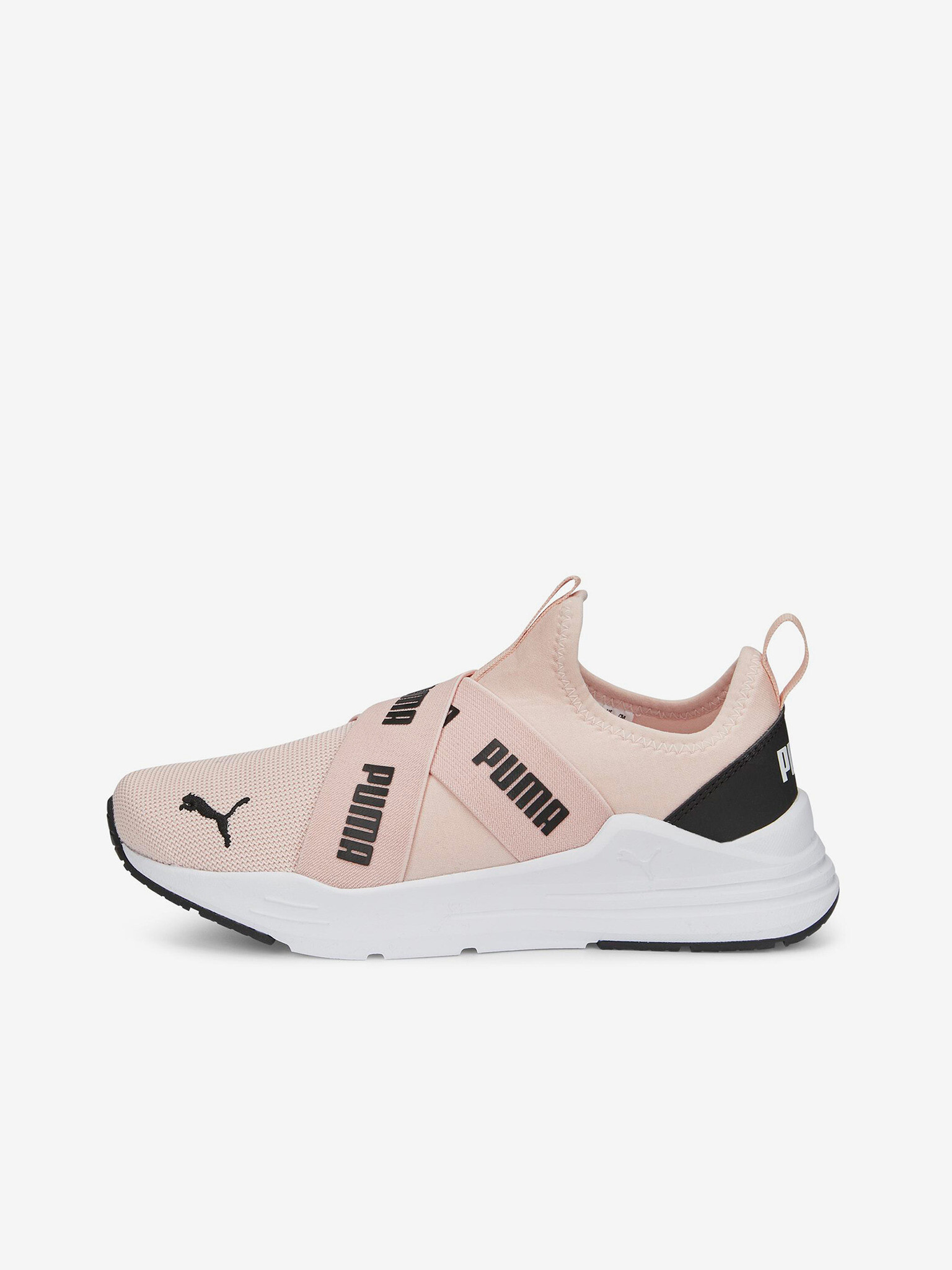 Puma Wired Run Slip On Flash Jr Tenisky dětské Růžová - Pepit.cz