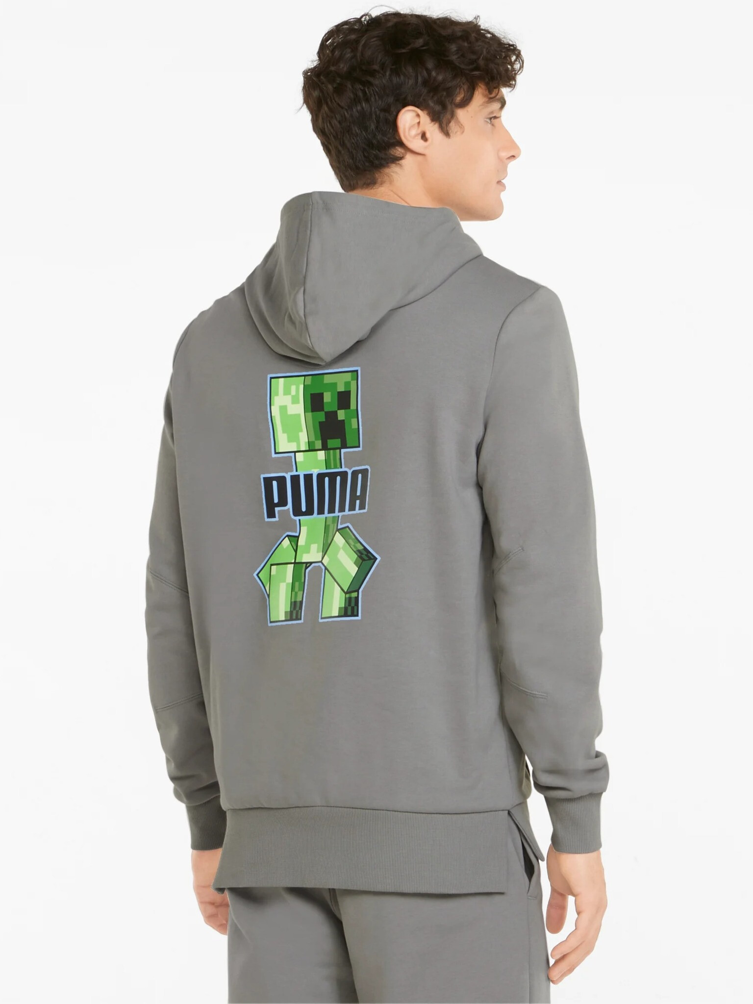 Puma x Minecraft Mikina Šedá - Pepit.cz