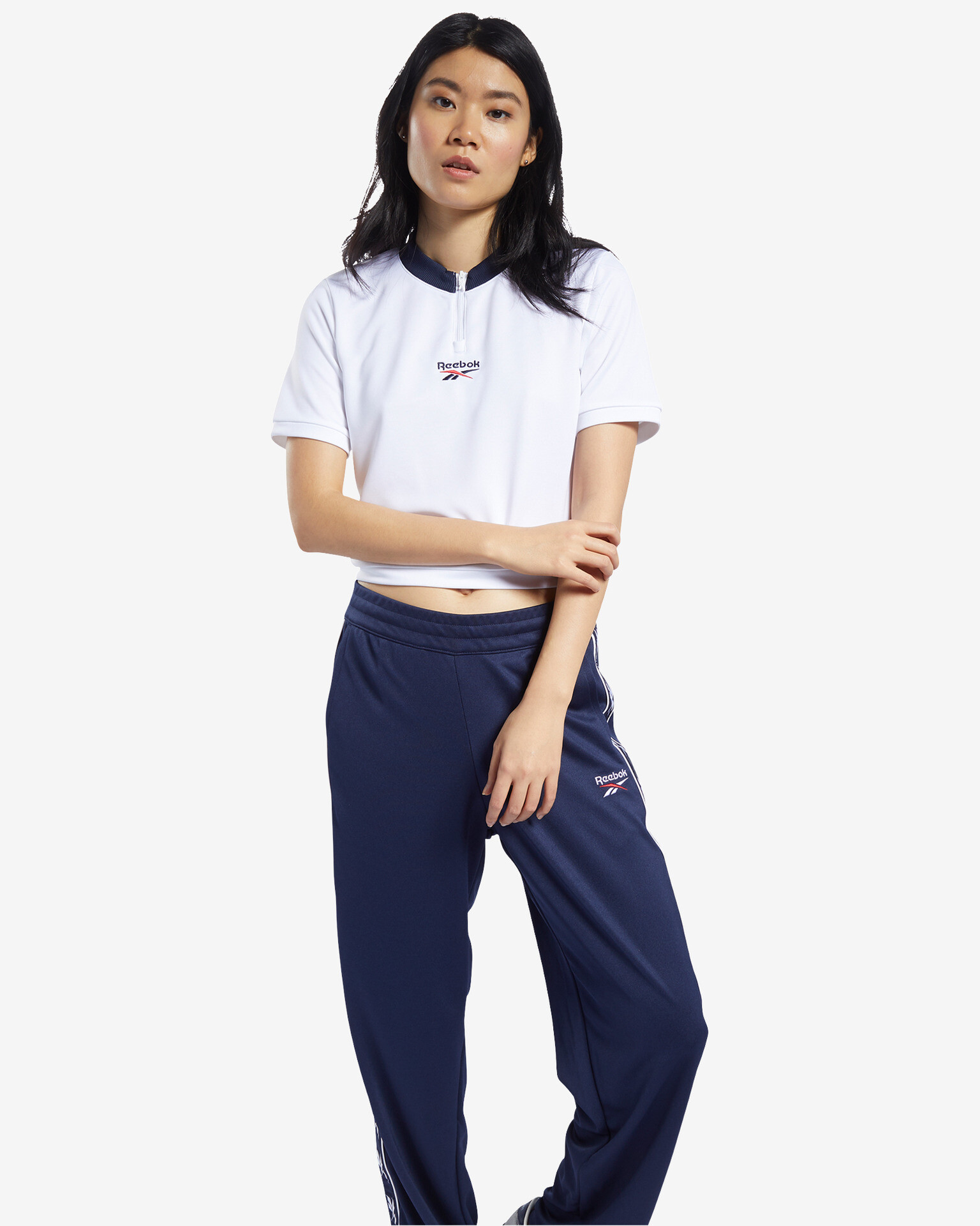 Reebok Classics Crop Top Bílá - Pepit.cz