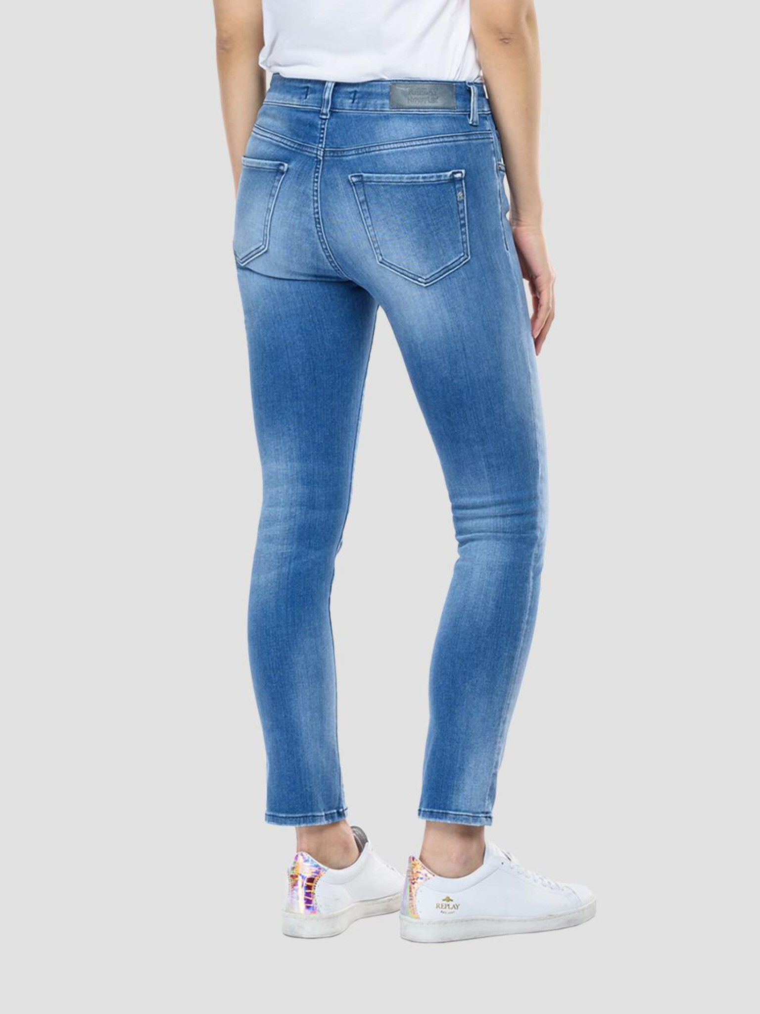 Replay Jeans Modrá - Pepit.cz