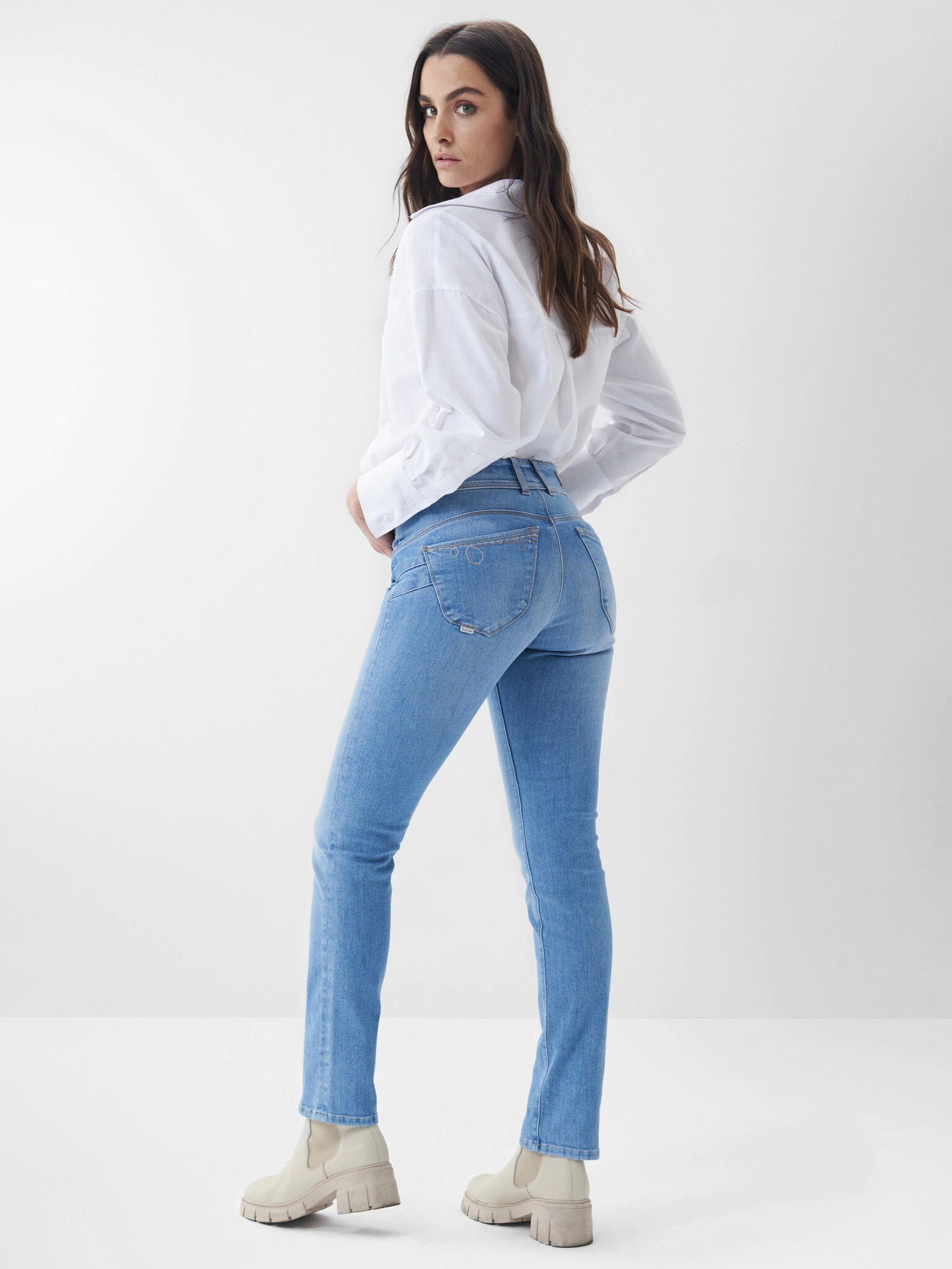 Salsa Jeans Jeans Modrá - Pepit.cz