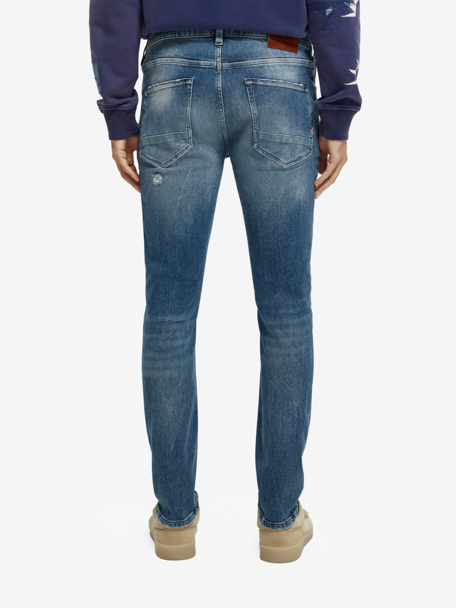 Scotch & Soda Jeans Modrá - Pepit.cz