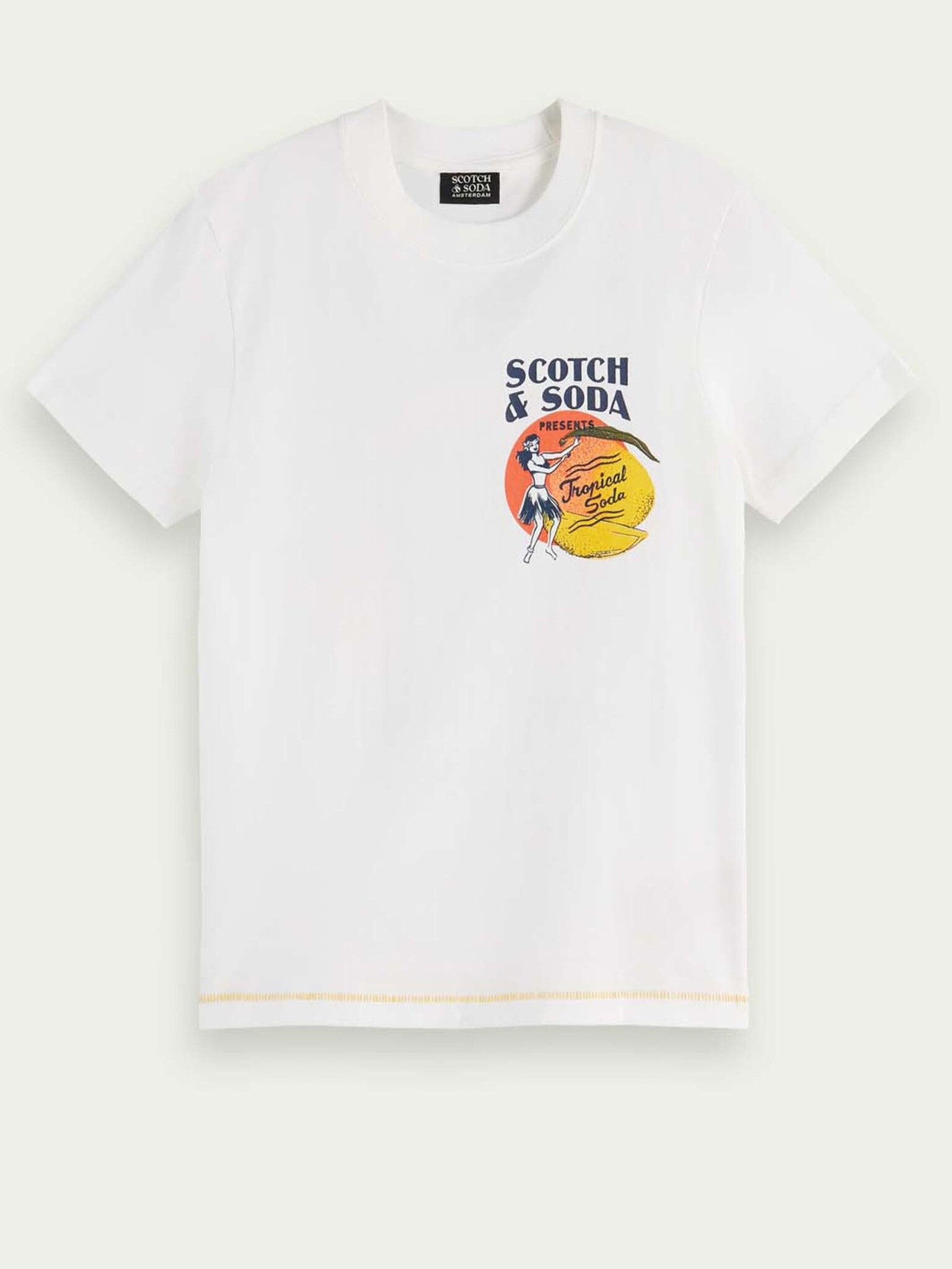 Scotch & Soda Triko dětské Bílá - Pepit.cz