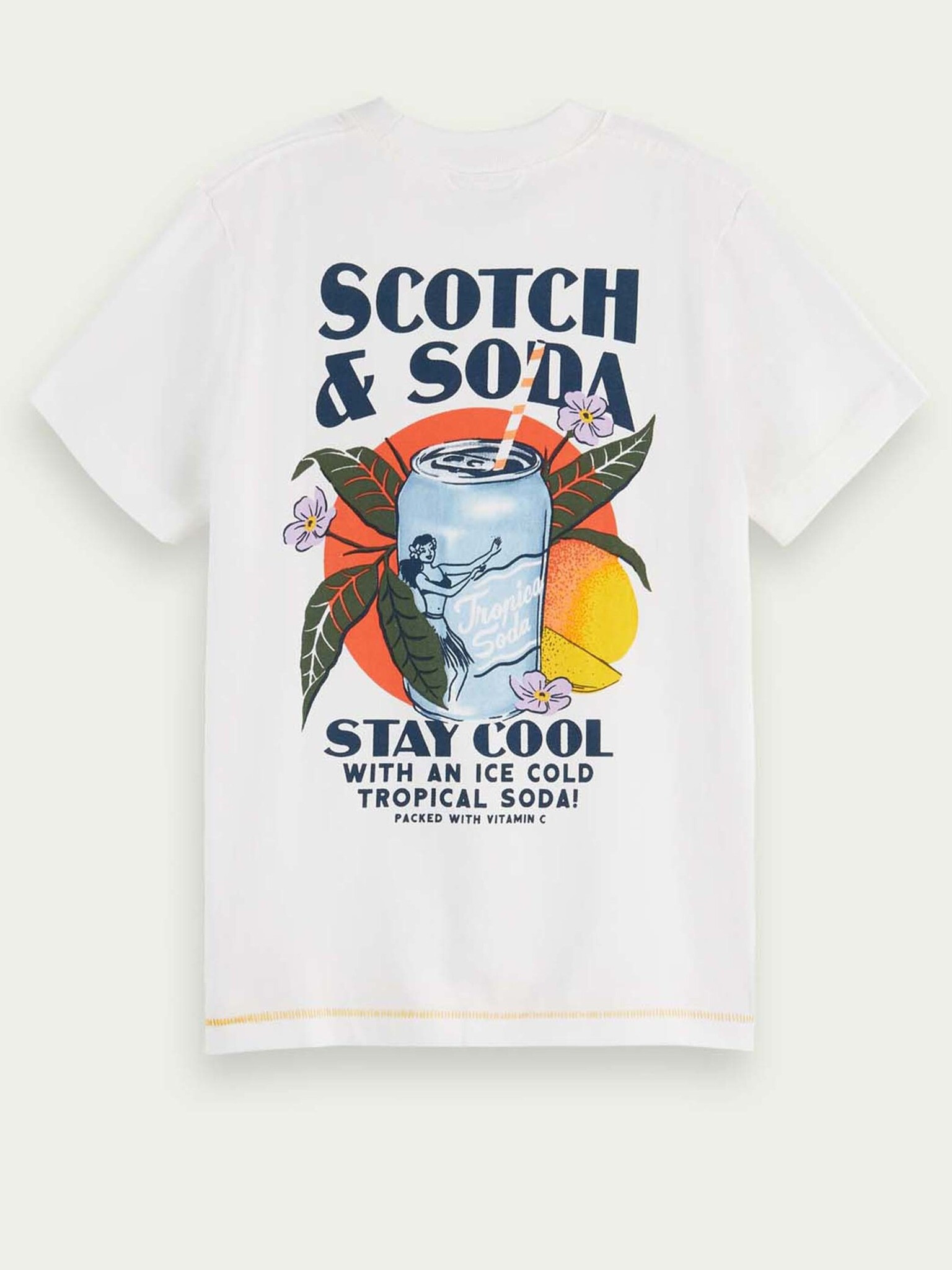 Scotch & Soda Triko dětské Bílá - Pepit.cz