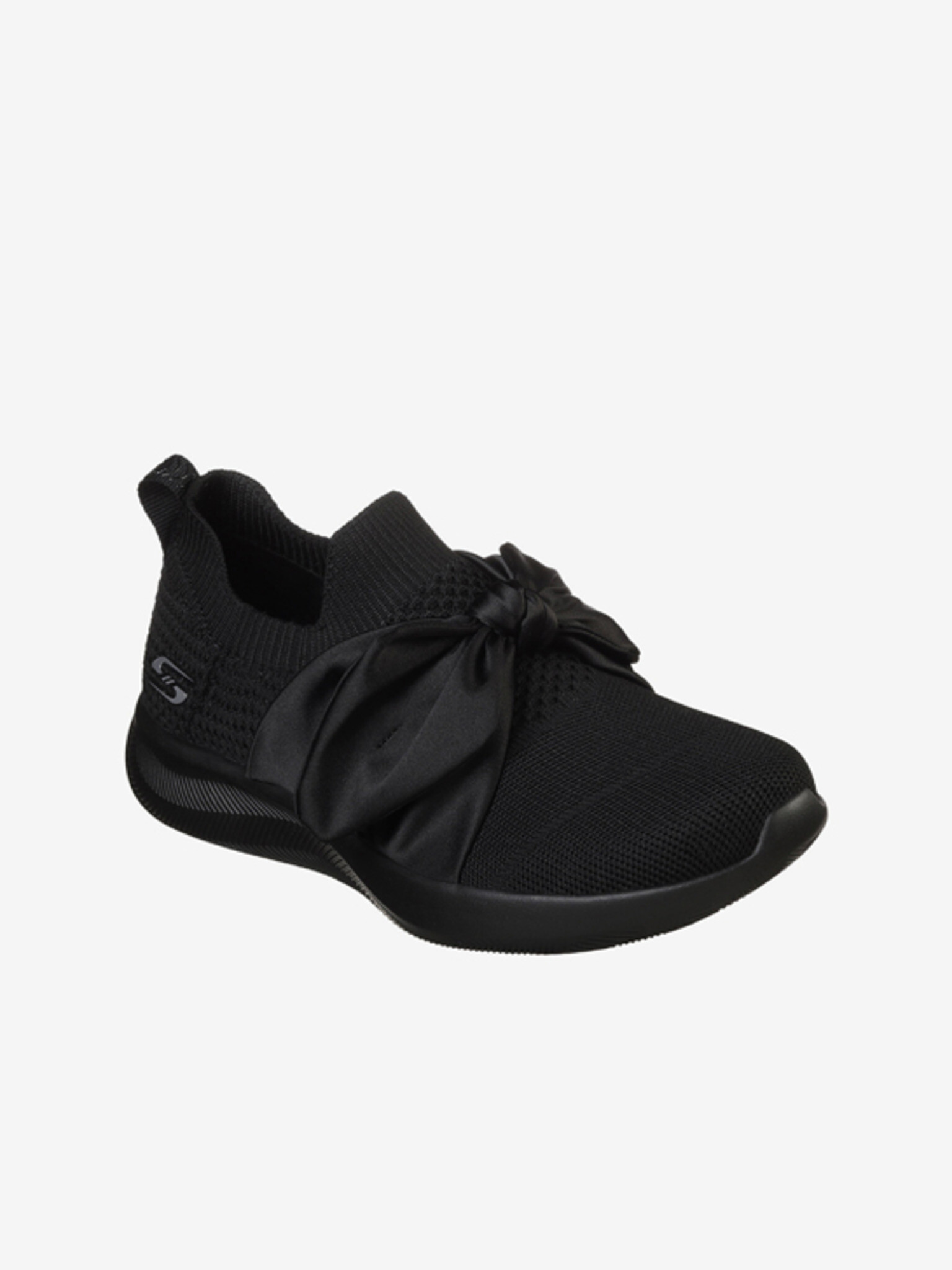 Skechers Bobs Squad 2 Bow Beauty Slip On Černá - Pepit.cz