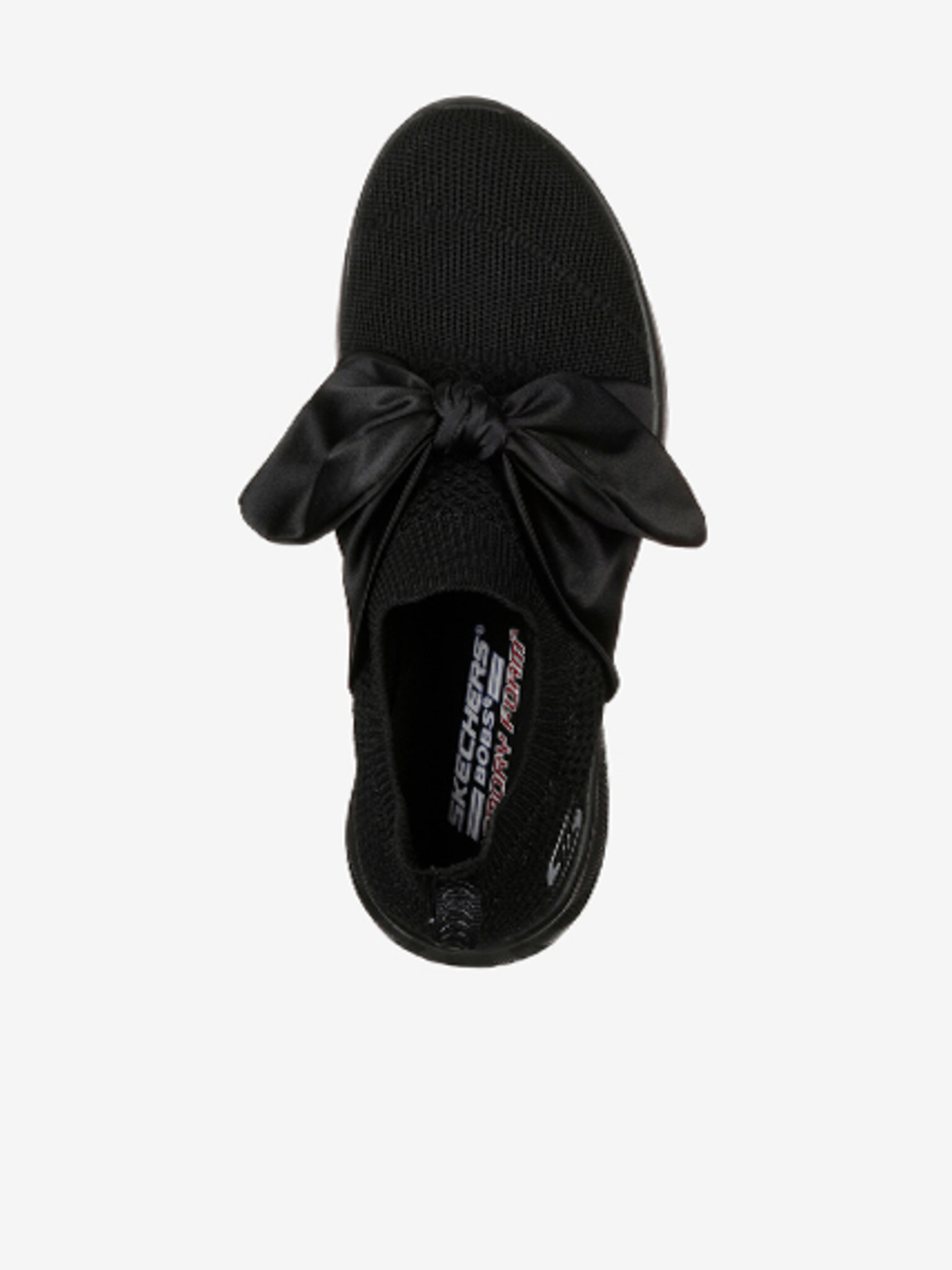 Skechers Bobs Squad 2 Bow Beauty Slip On Černá - Pepit.cz