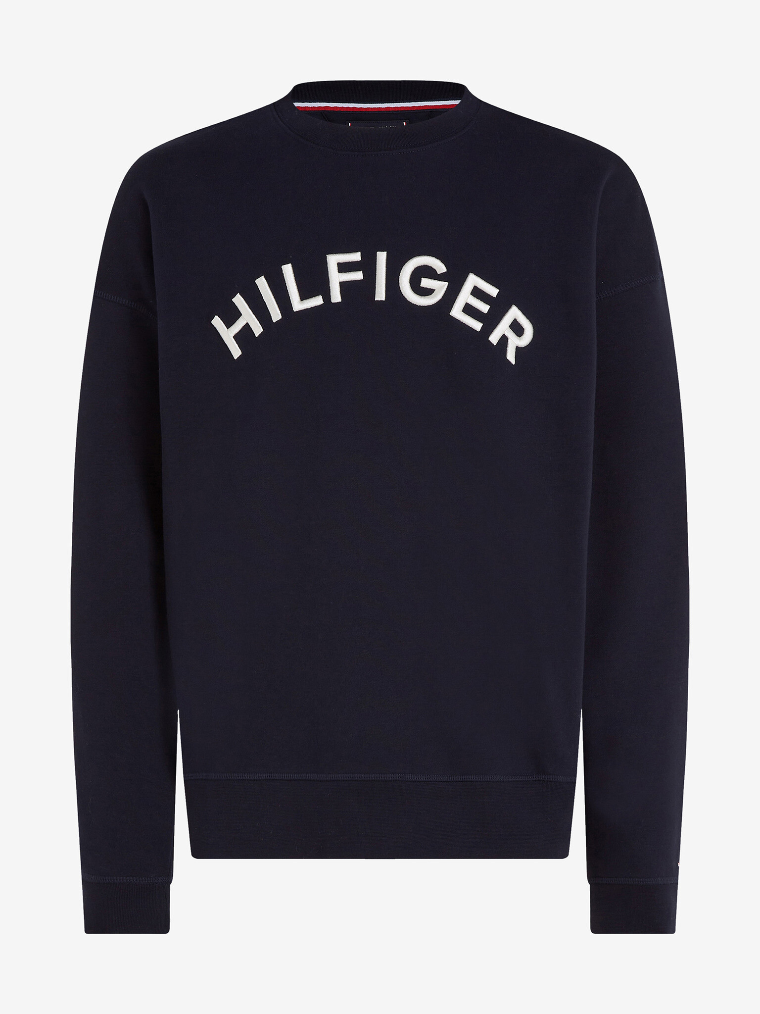 Tommy Hilfiger Arched Crew Mikina Modrá - Pepit.cz