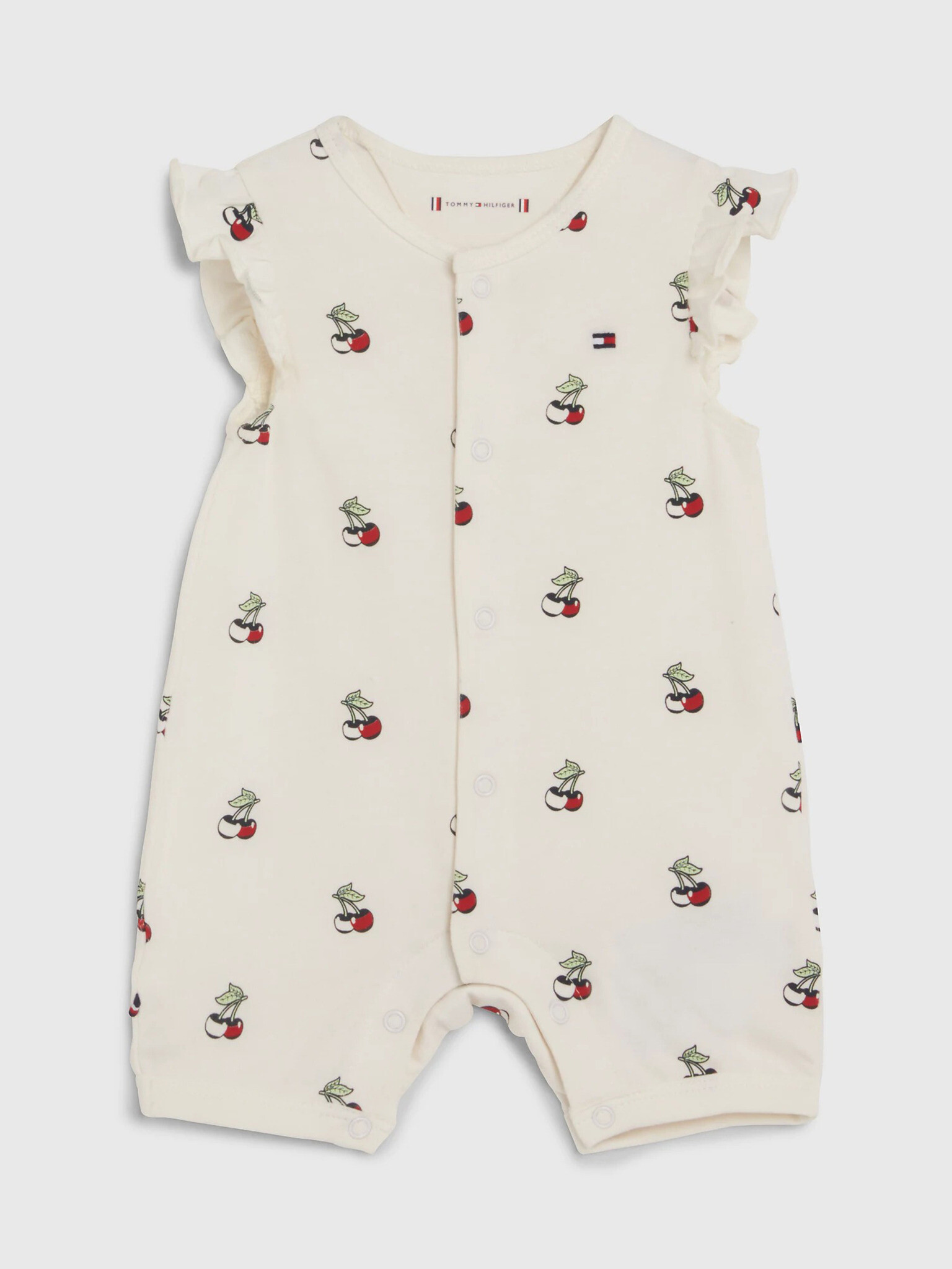 Tommy Hilfiger Baby Cherry Body dětské Bílá - Pepit.cz