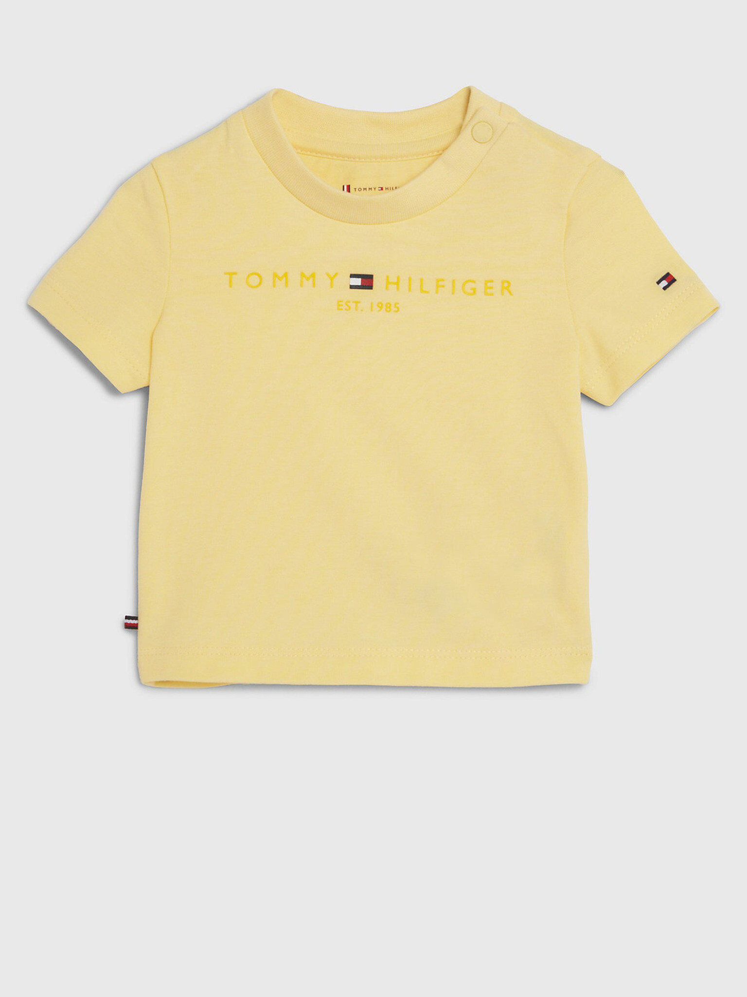 Tommy Hilfiger Baby Essential Triko dětské Žlutá - Pepit.cz