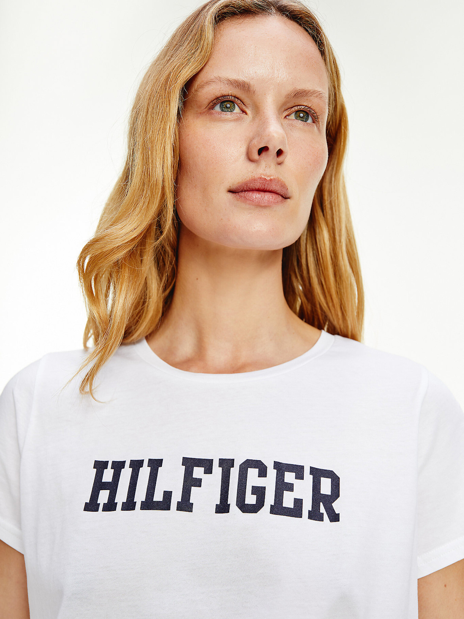 Tommy Hilfiger Lounge Organic Cotton Triko na spaní Bílá - Pepit.cz