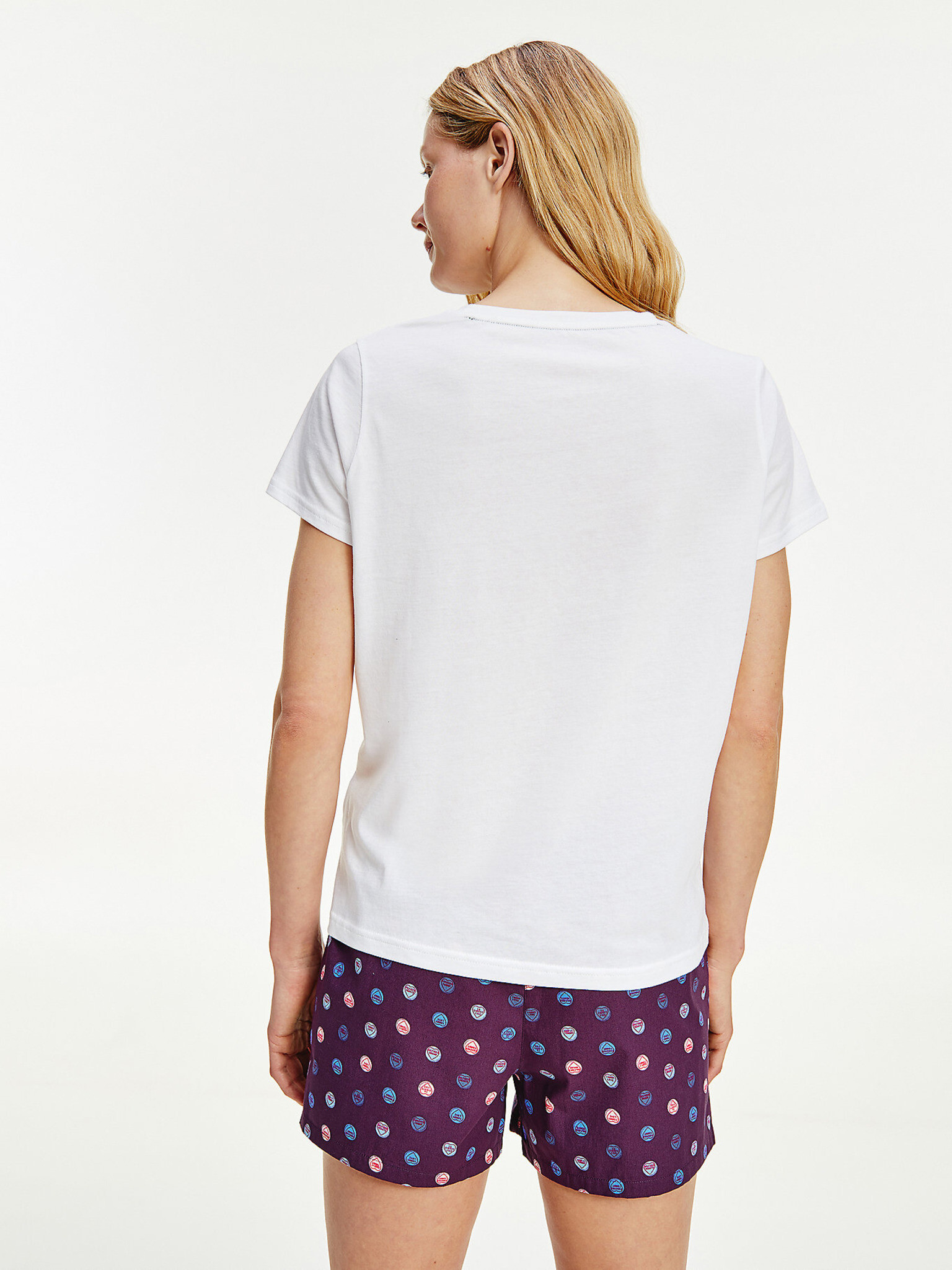 Tommy Hilfiger Lounge Organic Cotton Triko na spaní Bílá - Pepit.cz