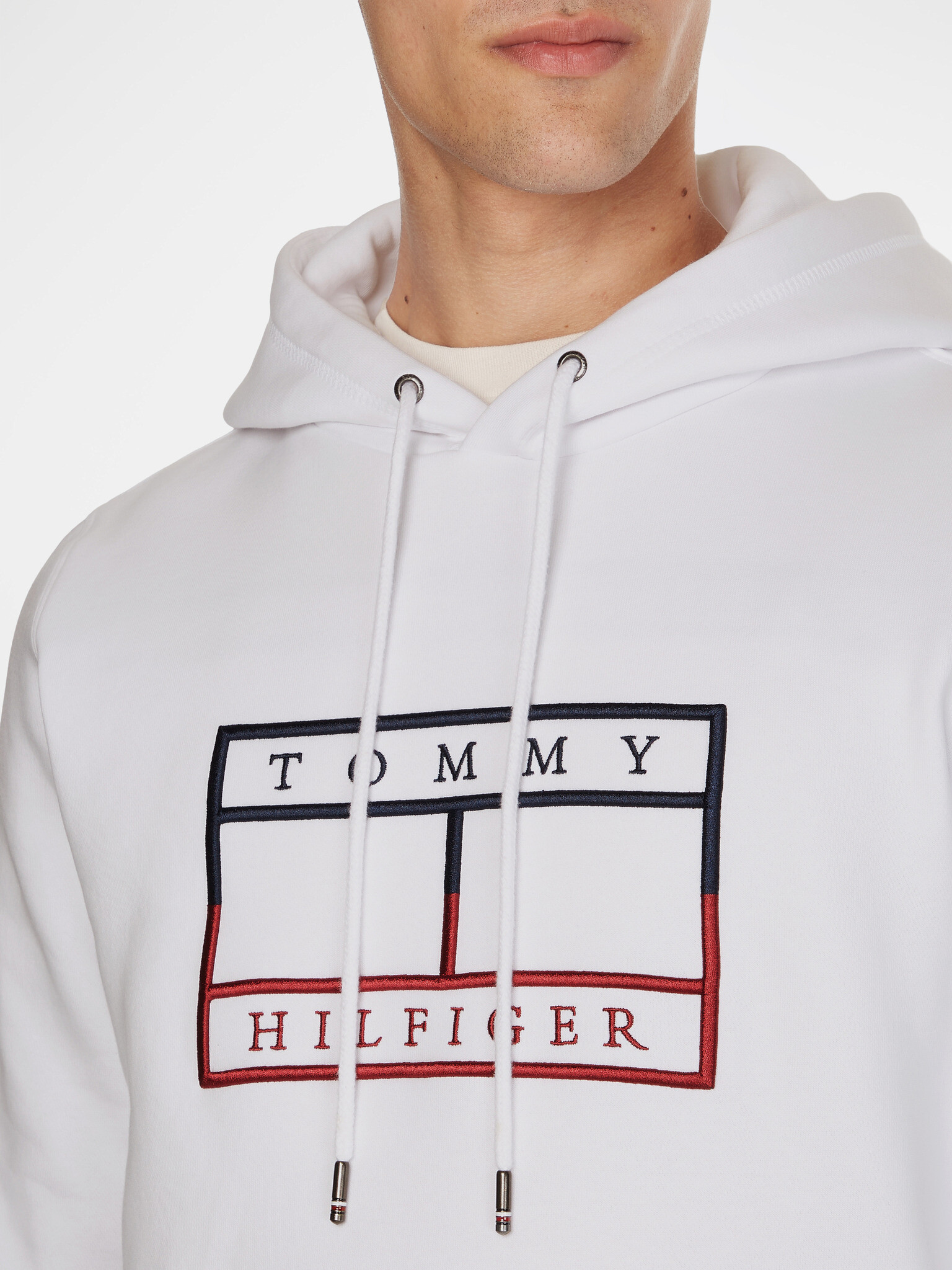 Tommy Hilfiger Mikina Bílá - Pepit.cz