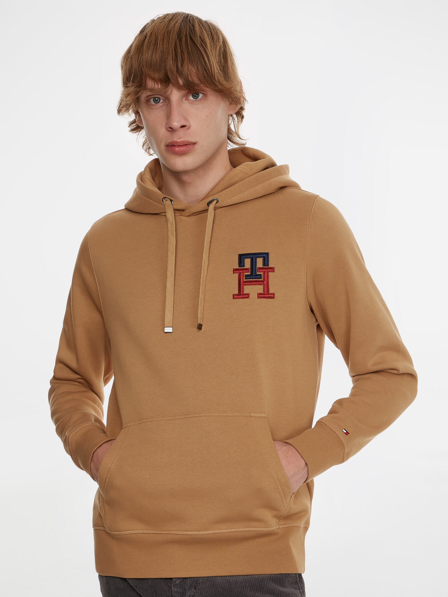 Tommy Hilfiger Mikina Hnědá - Pepit.cz