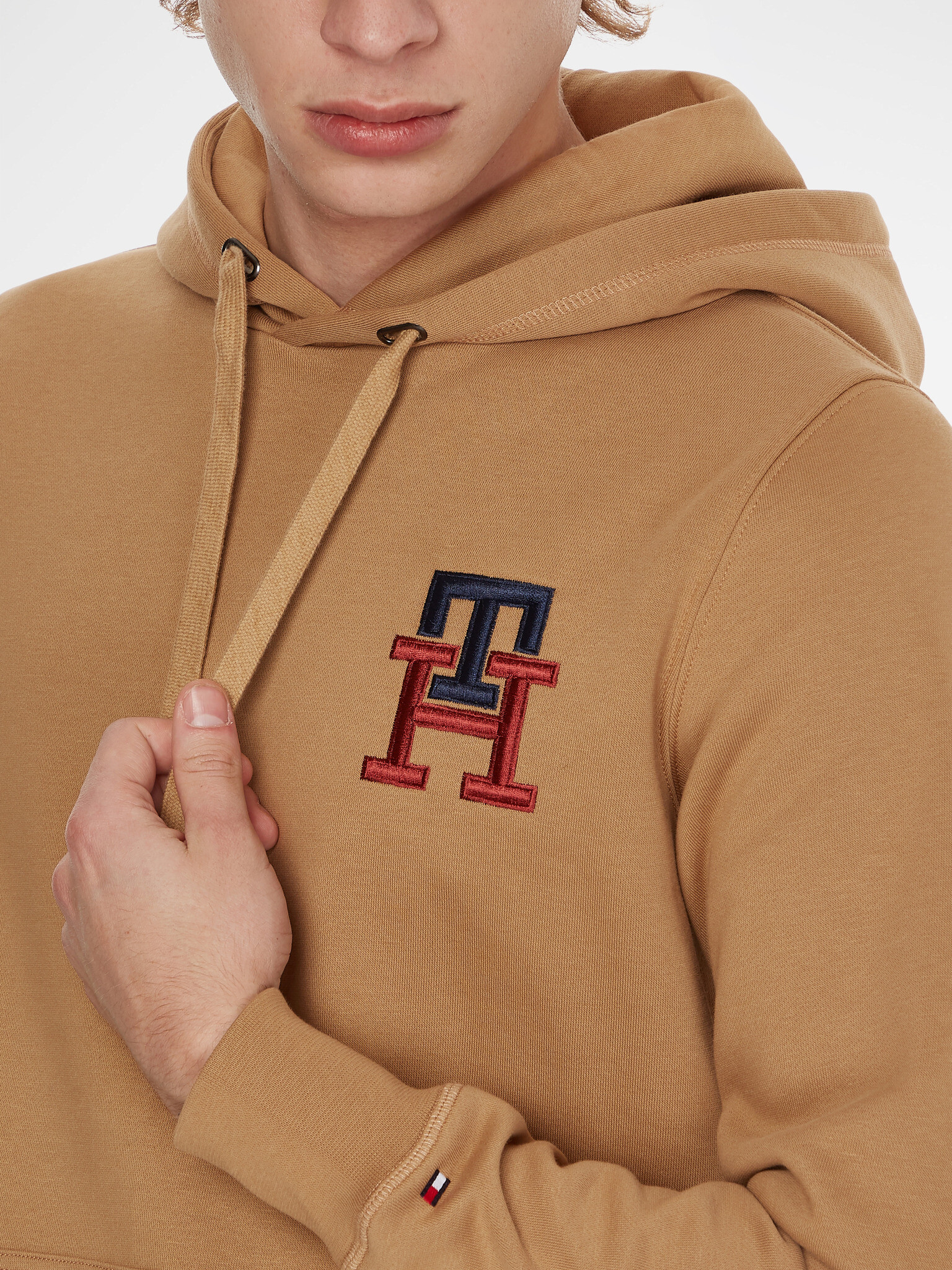 Tommy Hilfiger Mikina Hnědá - Pepit.cz