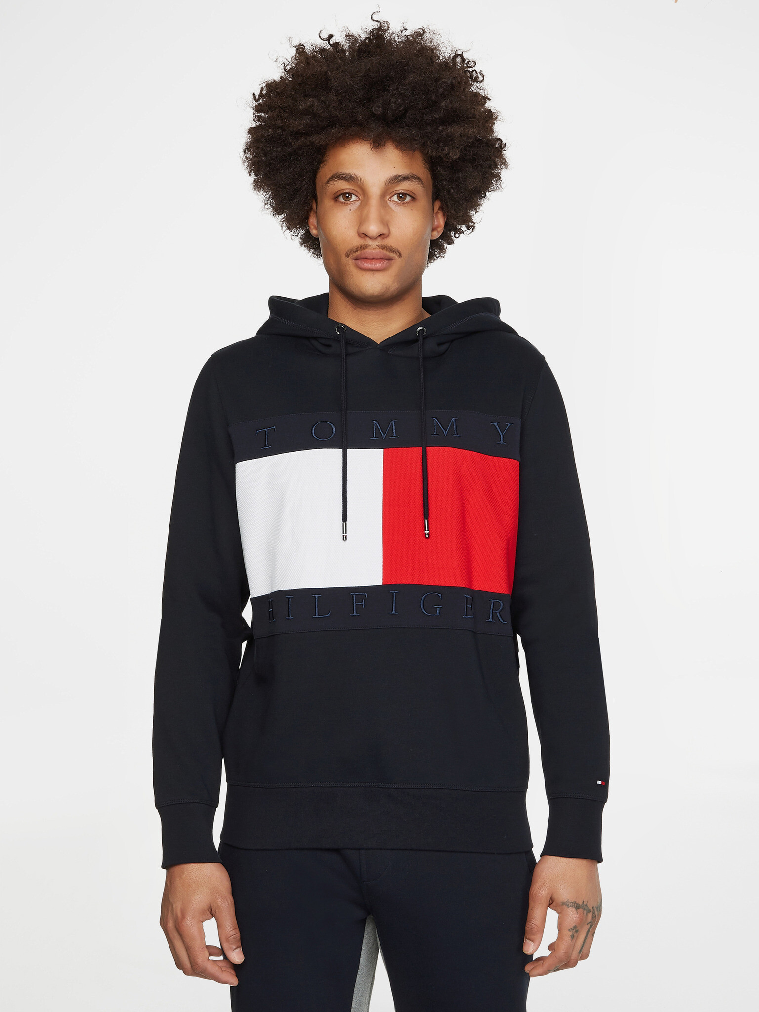 Tommy Hilfiger Mikina Modrá - Pepit.cz