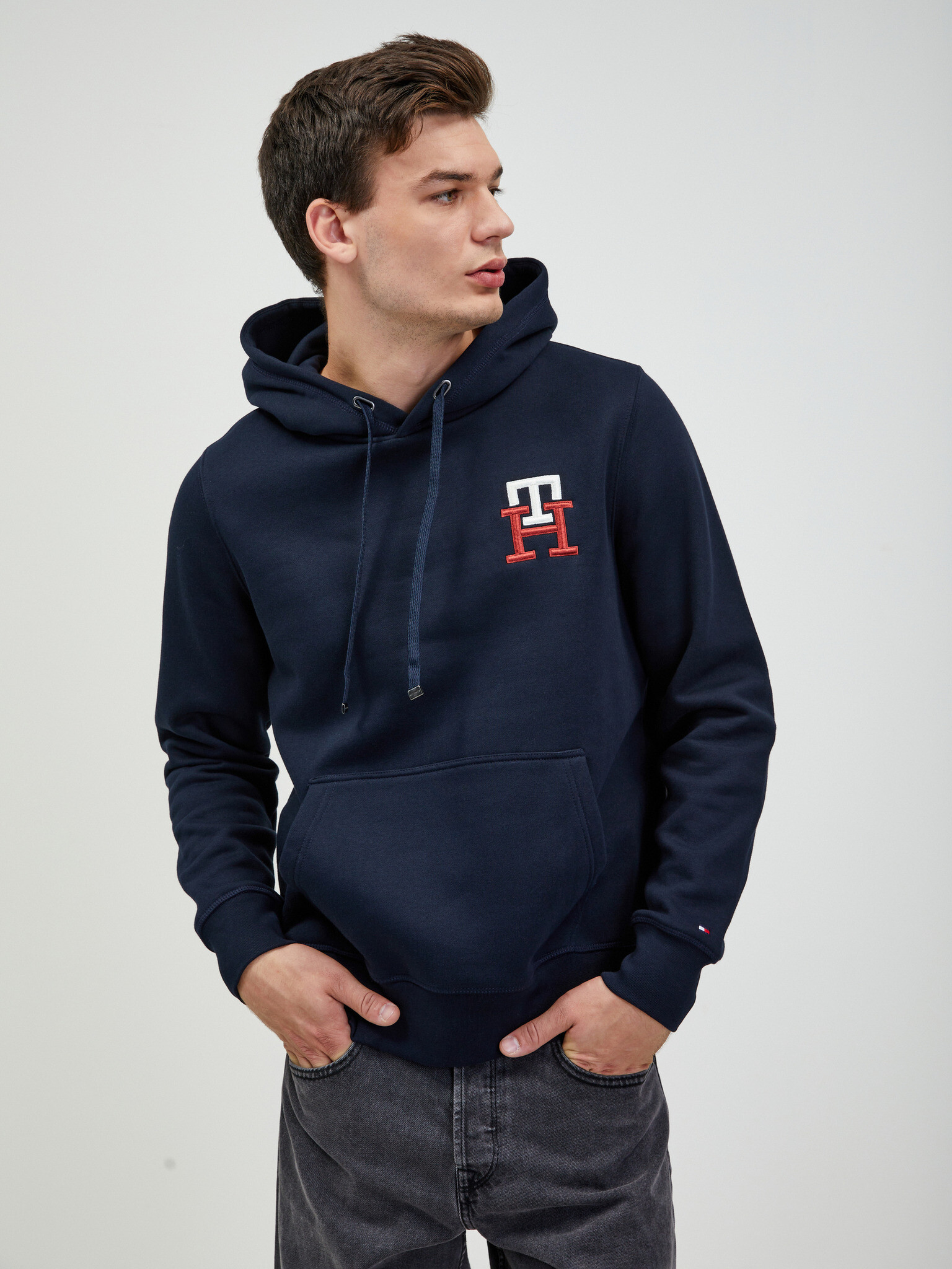 Tommy Hilfiger Mikina Modrá - Pepit.cz