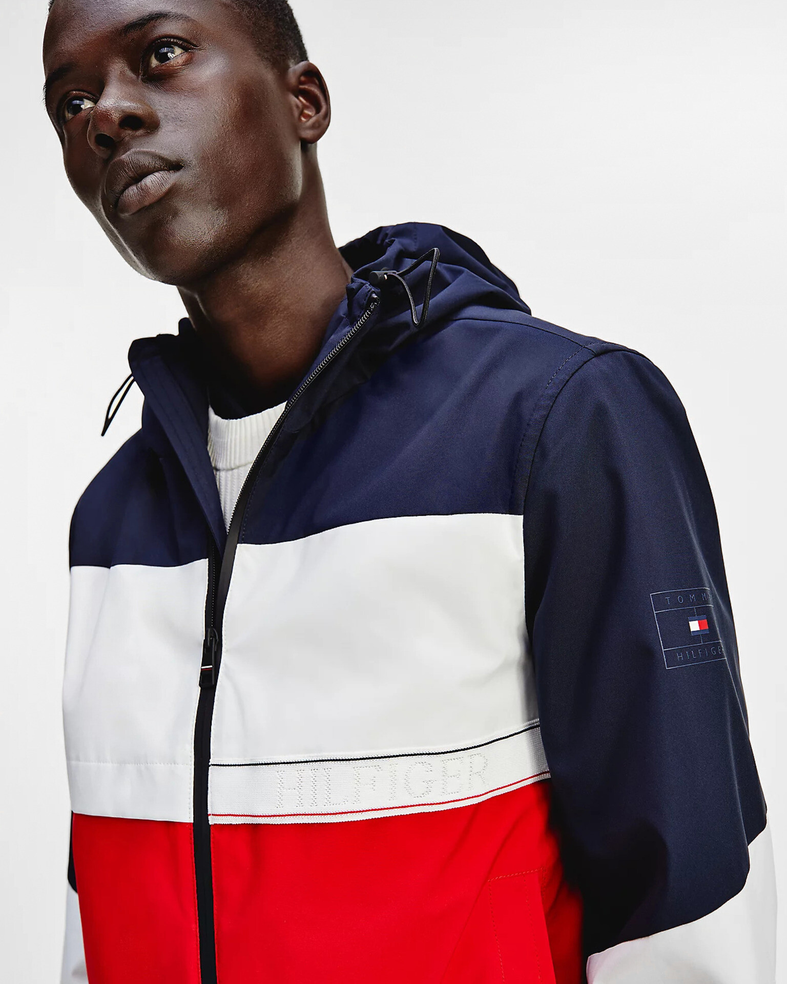 Tommy Hilfiger Mikina Modrá Červená - Pepit.cz