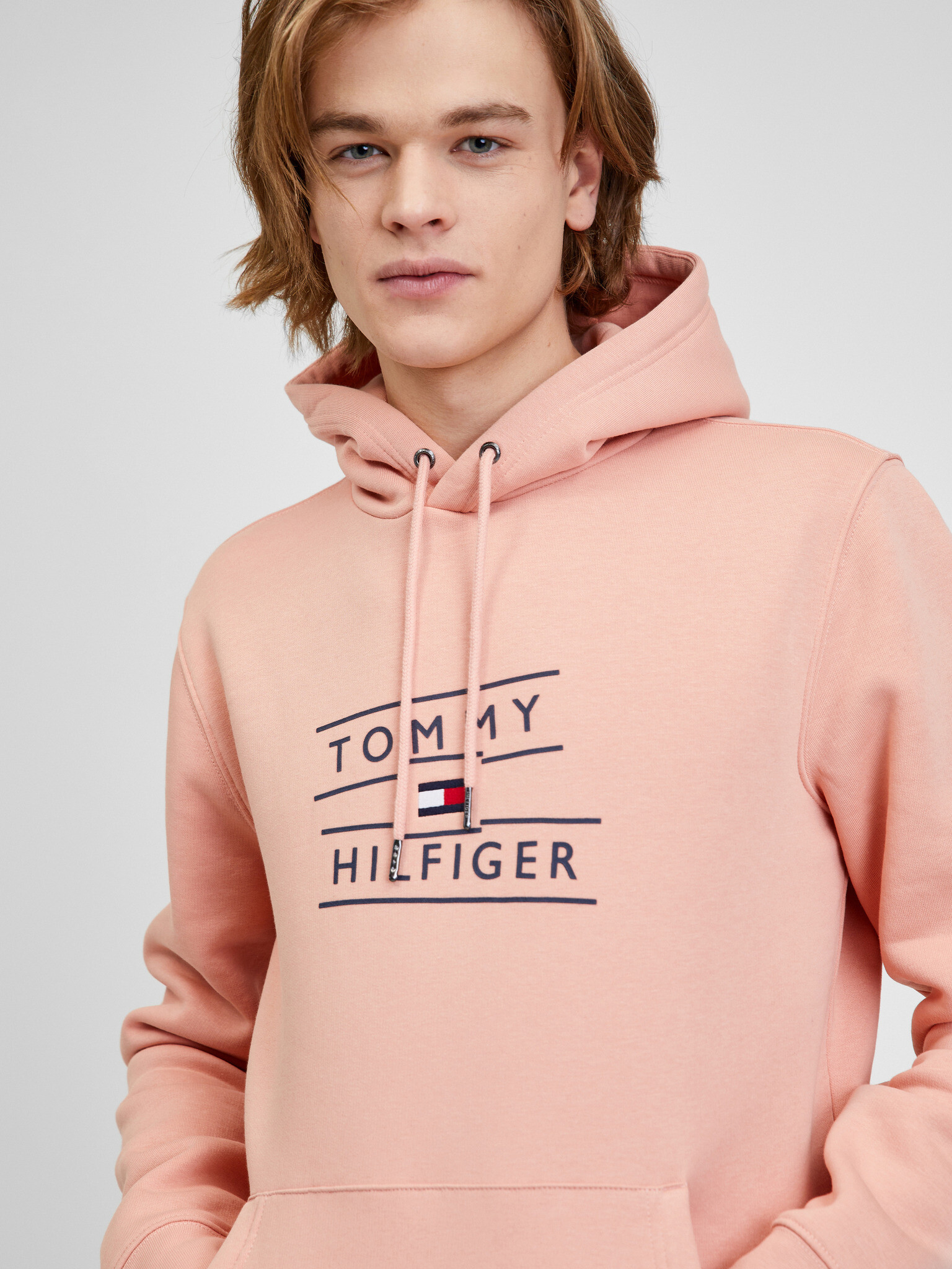 Tommy Hilfiger Mikina Oranžová - Pepit.cz