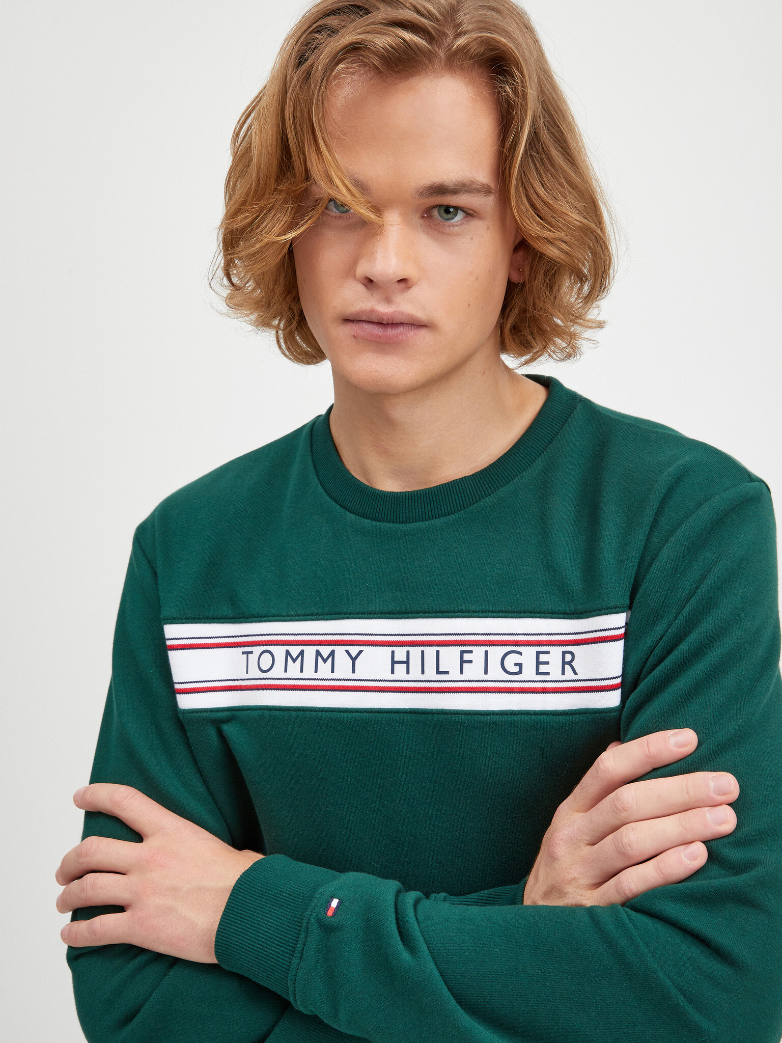 Tommy Hilfiger Mikina Zelená - Pepit.cz