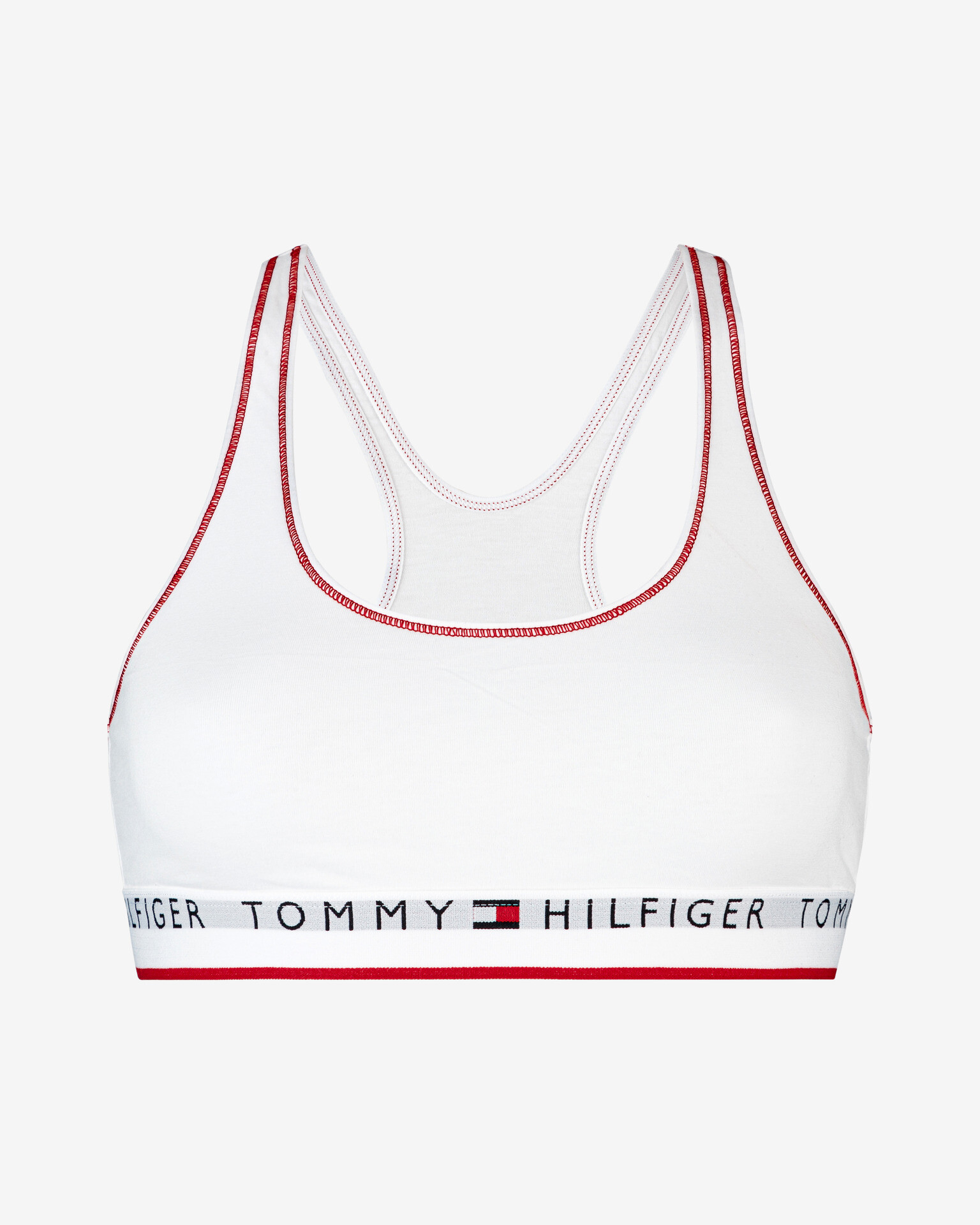 Tommy Hilfiger Underwear Racerback Bralette Podprsenka Bílá - Pepit.cz