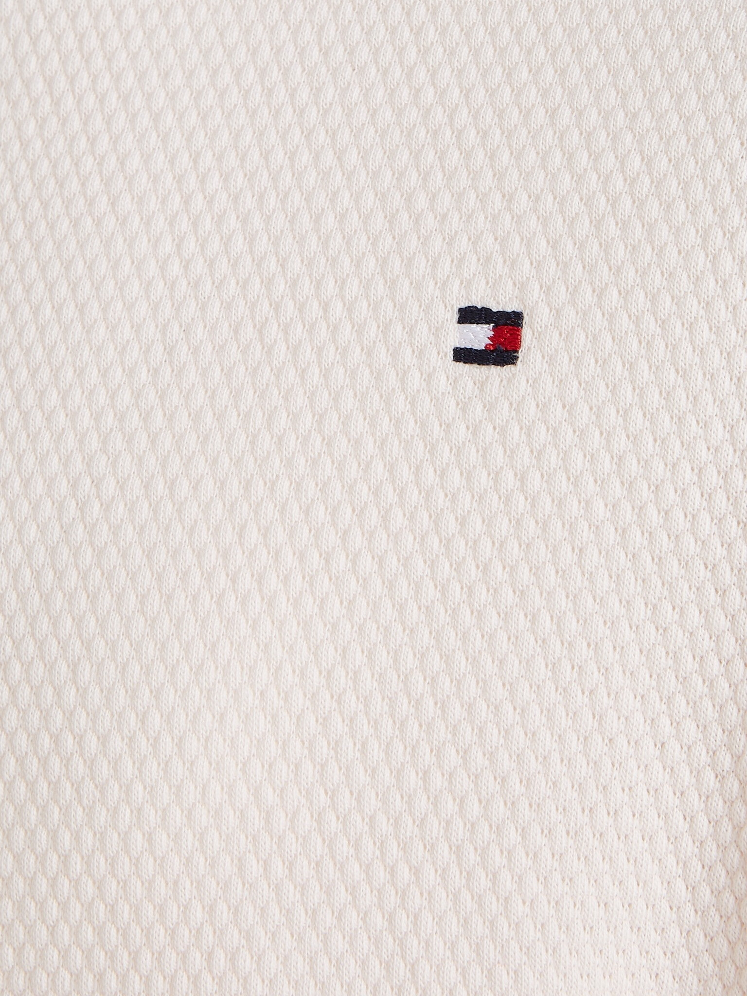 Tommy Hilfiger Structured Knit Šaty dětské Růžová - Pepit.cz