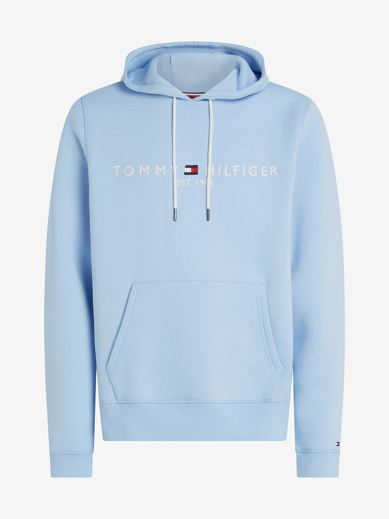 Tommy Hilfiger Tommy Logo Hoody Mikina Modrá - Pepit.cz