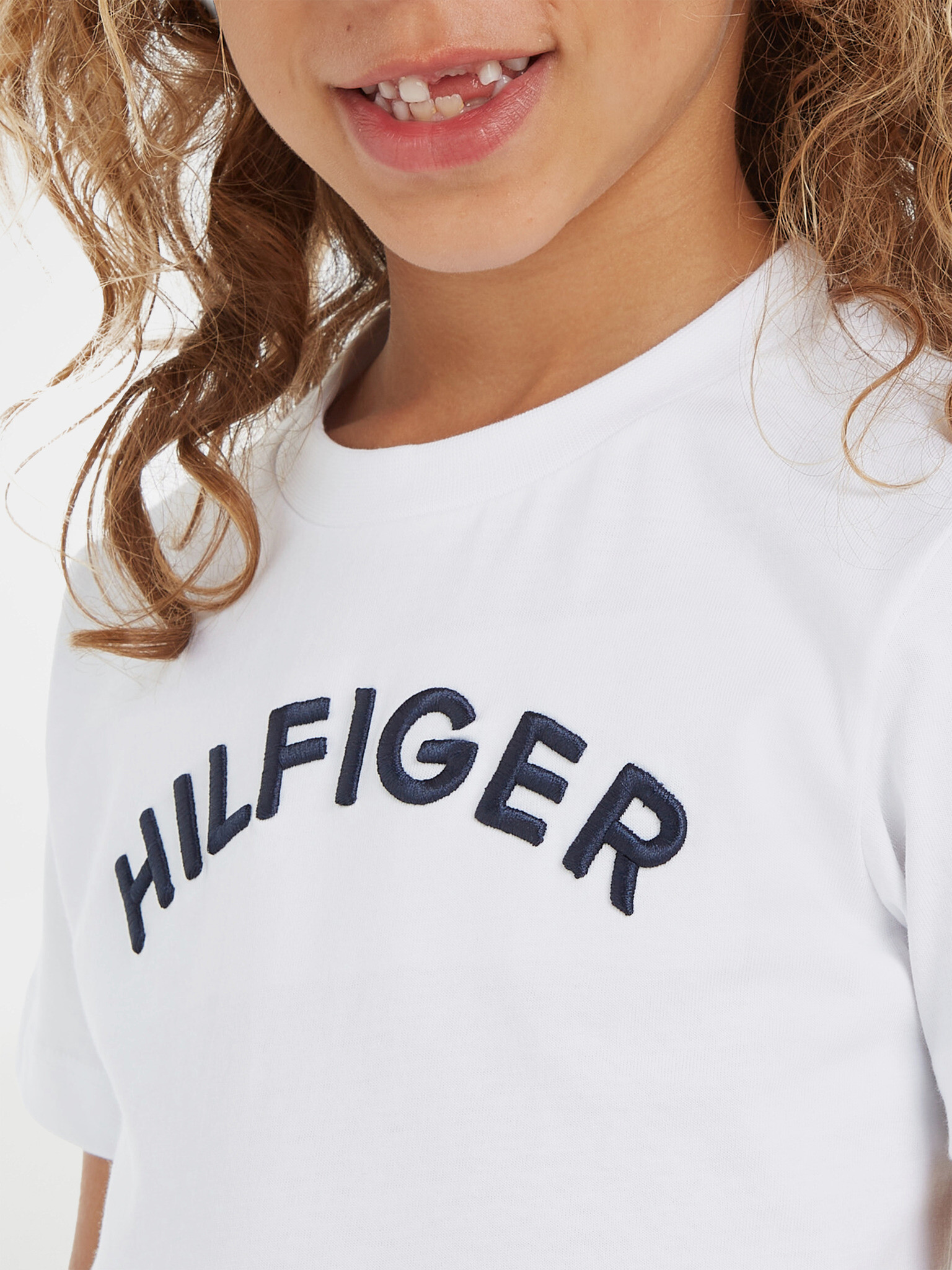 Tommy Hilfiger Triko dětské Bílá - Pepit.cz