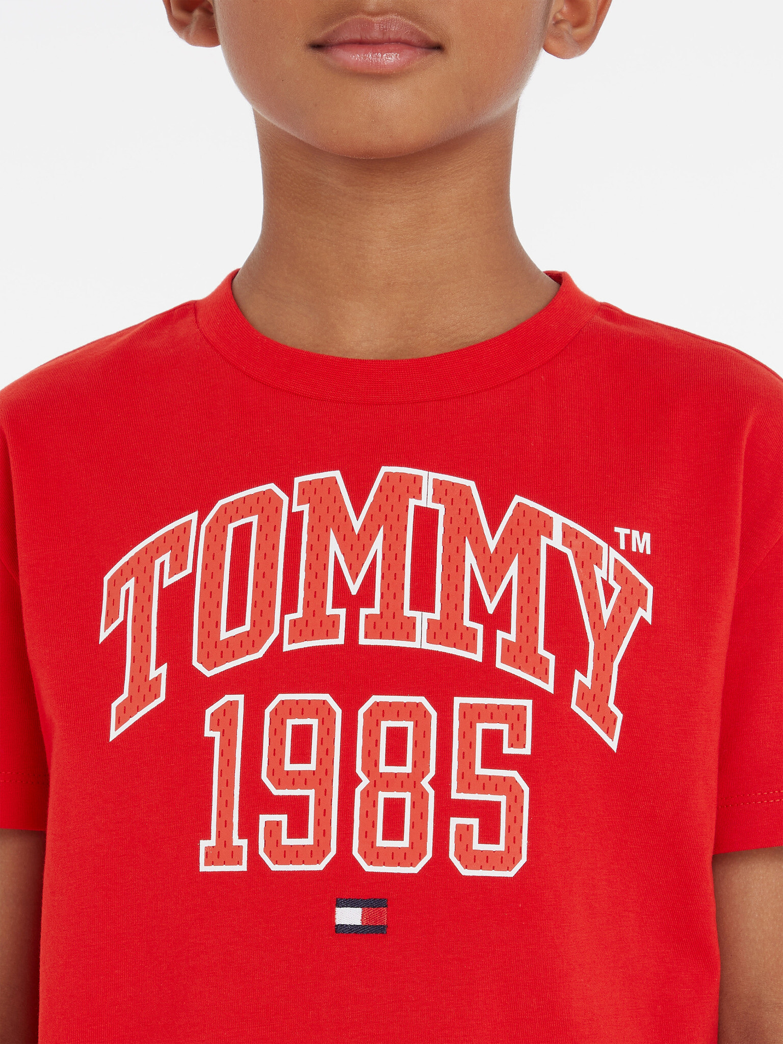 Tommy Hilfiger Triko dětské Červená - Pepit.cz