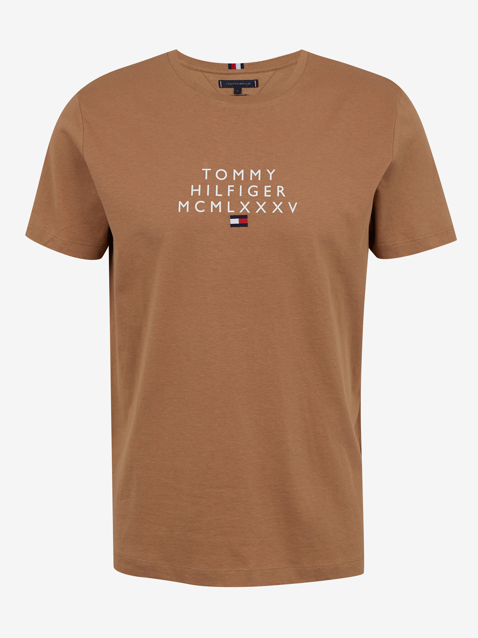 Tommy Hilfiger Triko Hnědá - Pepit.cz