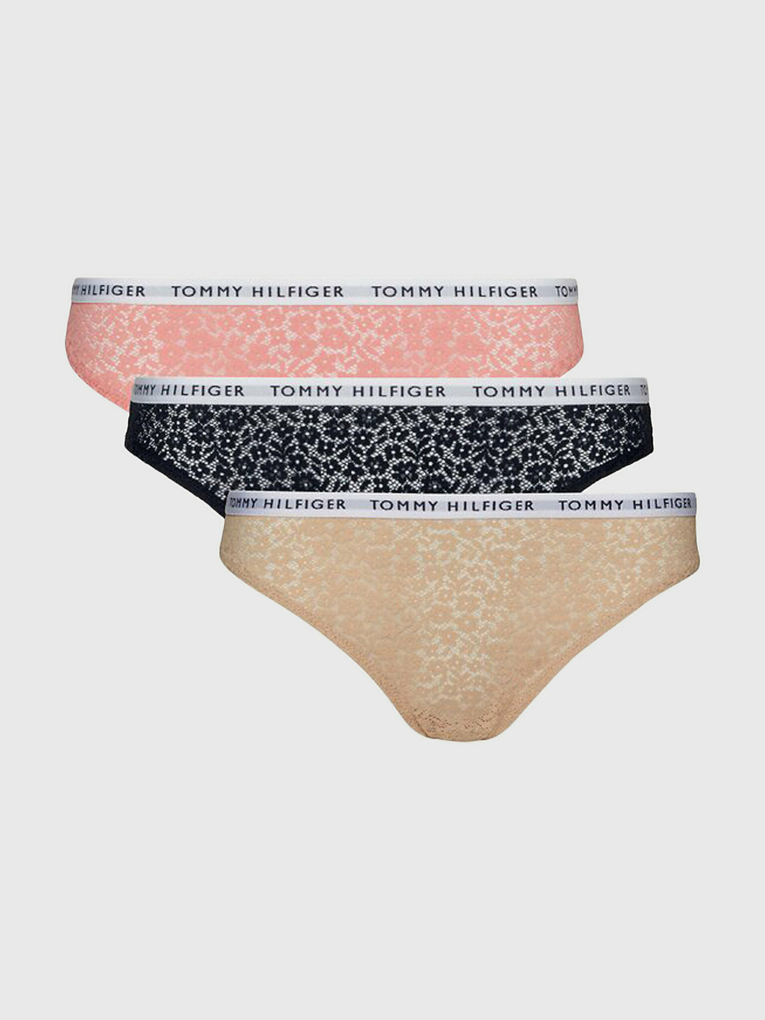 Tommy Hilfiger Underwear Kalhotky 3 ks Černá - Pepit.cz