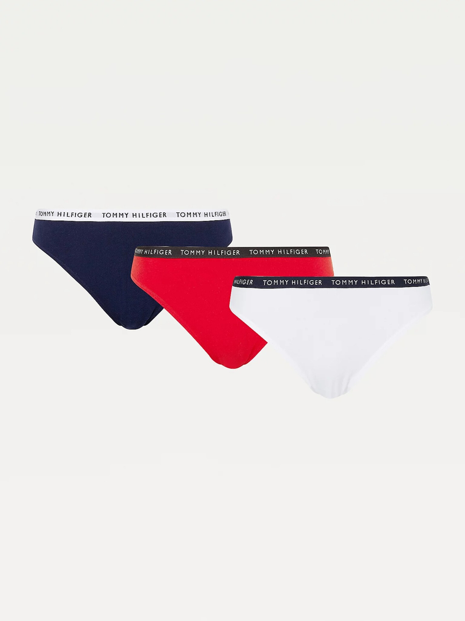 Tommy Hilfiger Underwear Kalhotky 3 ks Červená - Pepit.cz