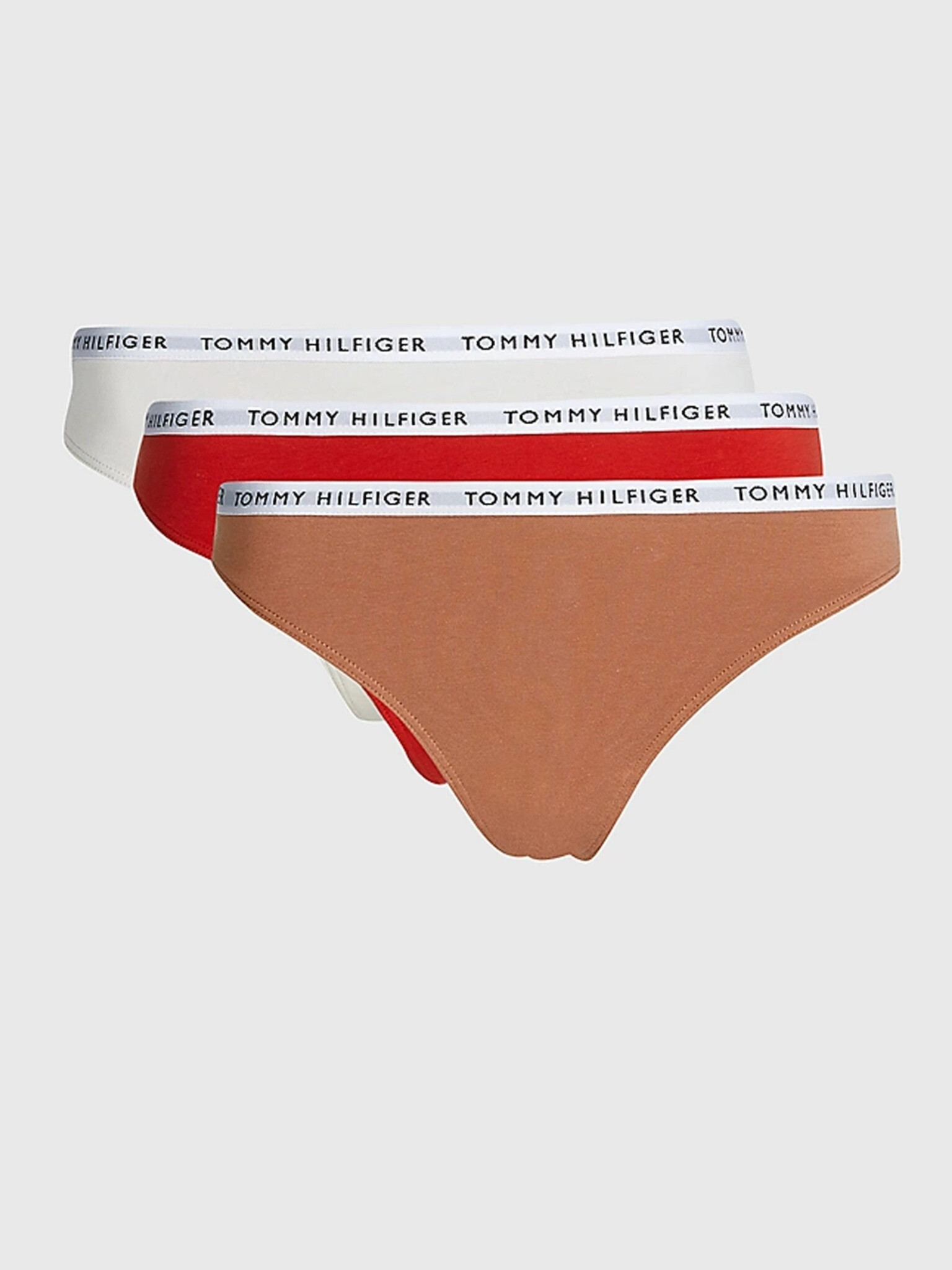 Tommy Hilfiger Underwear Kalhotky 3 ks Hnědá - Pepit.cz