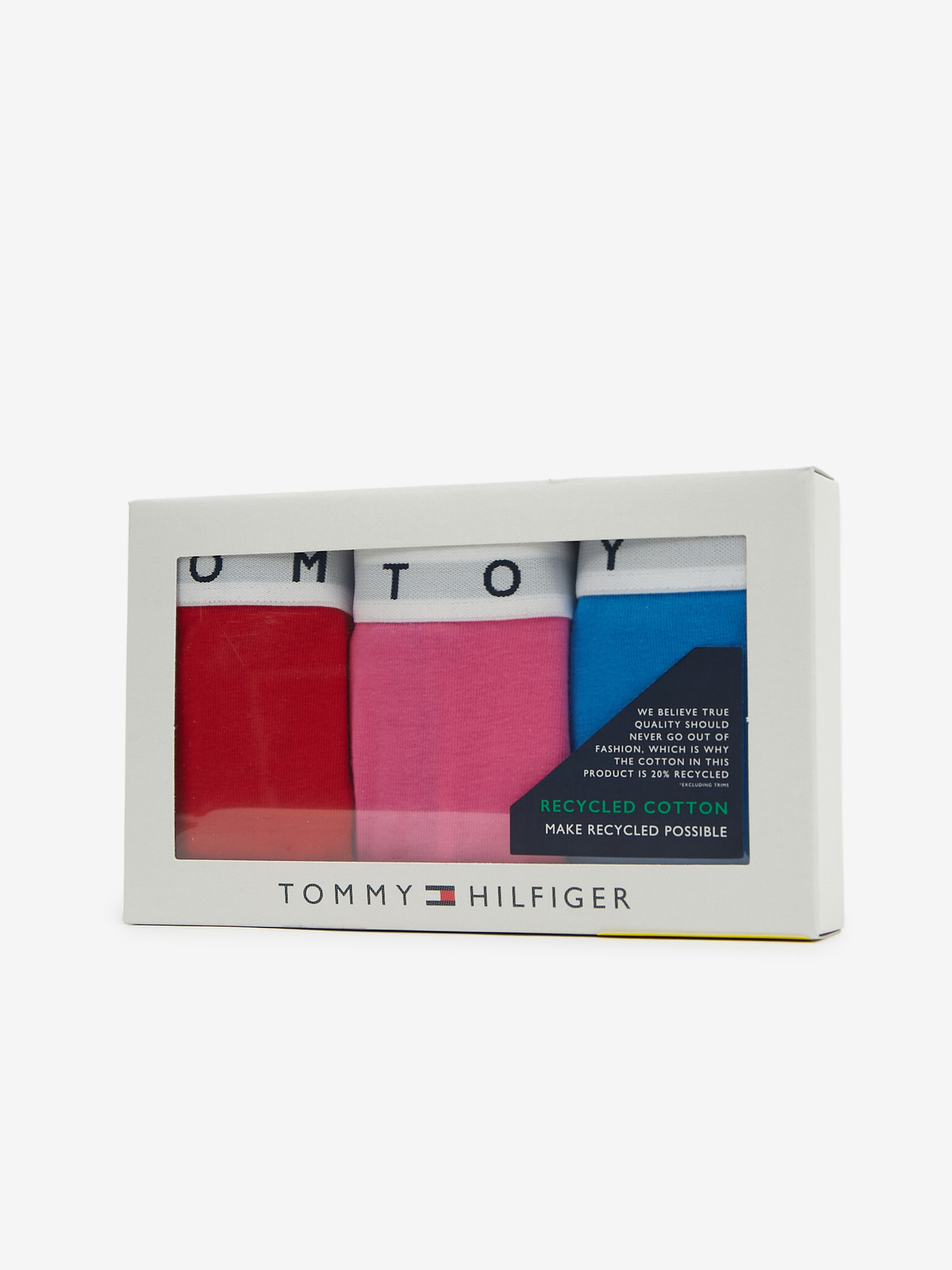 Tommy Hilfiger Underwear Kalhotky 3 ks Růžová - Pepit.cz