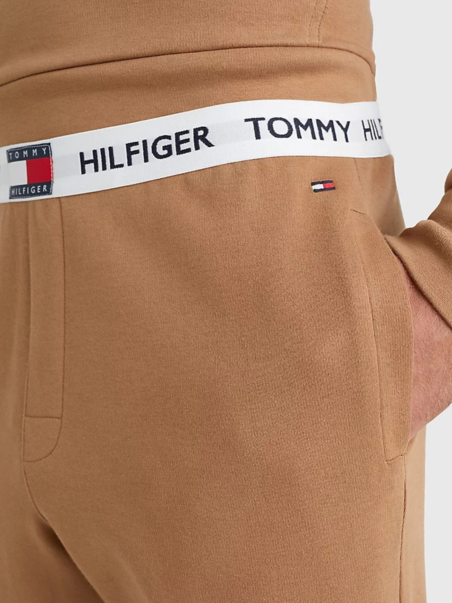 Tommy Hilfiger Underwear Kalhoty na spaní Hnědá - Pepit.cz