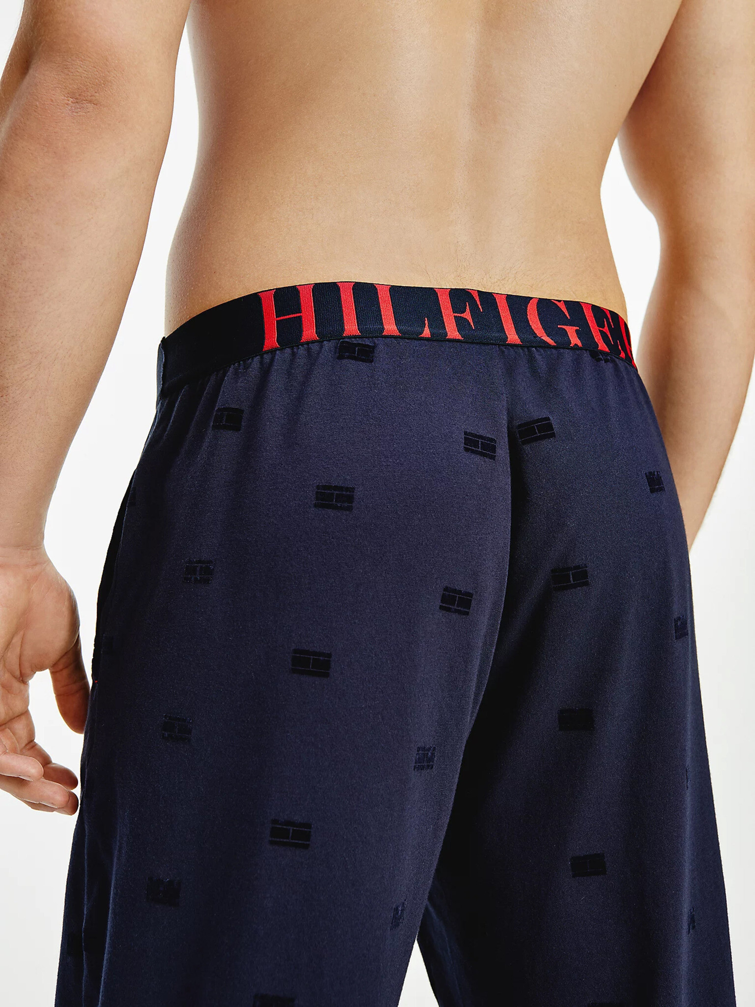 Tommy Hilfiger Underwear Kalhoty na spaní Modrá - Pepit.cz