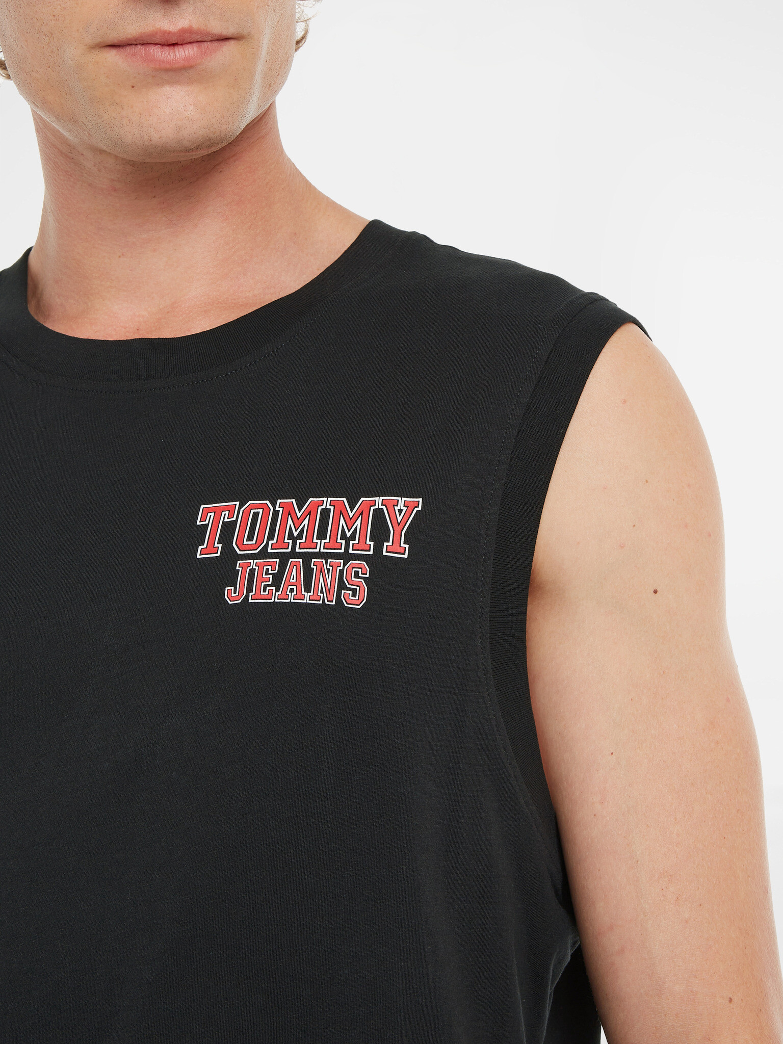 Tommy Jeans Basketball Tílko Černá - Pepit.cz