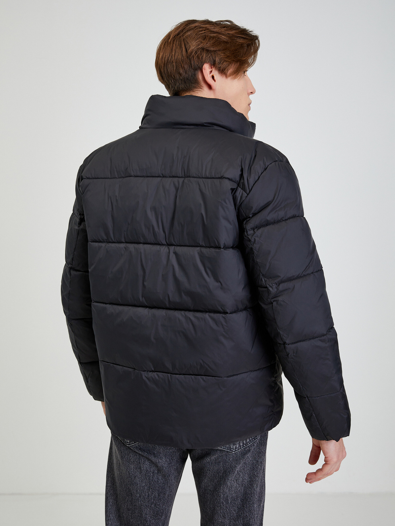 Tommy Jeans Signature Puffer Bunda Černá - Pepit.cz