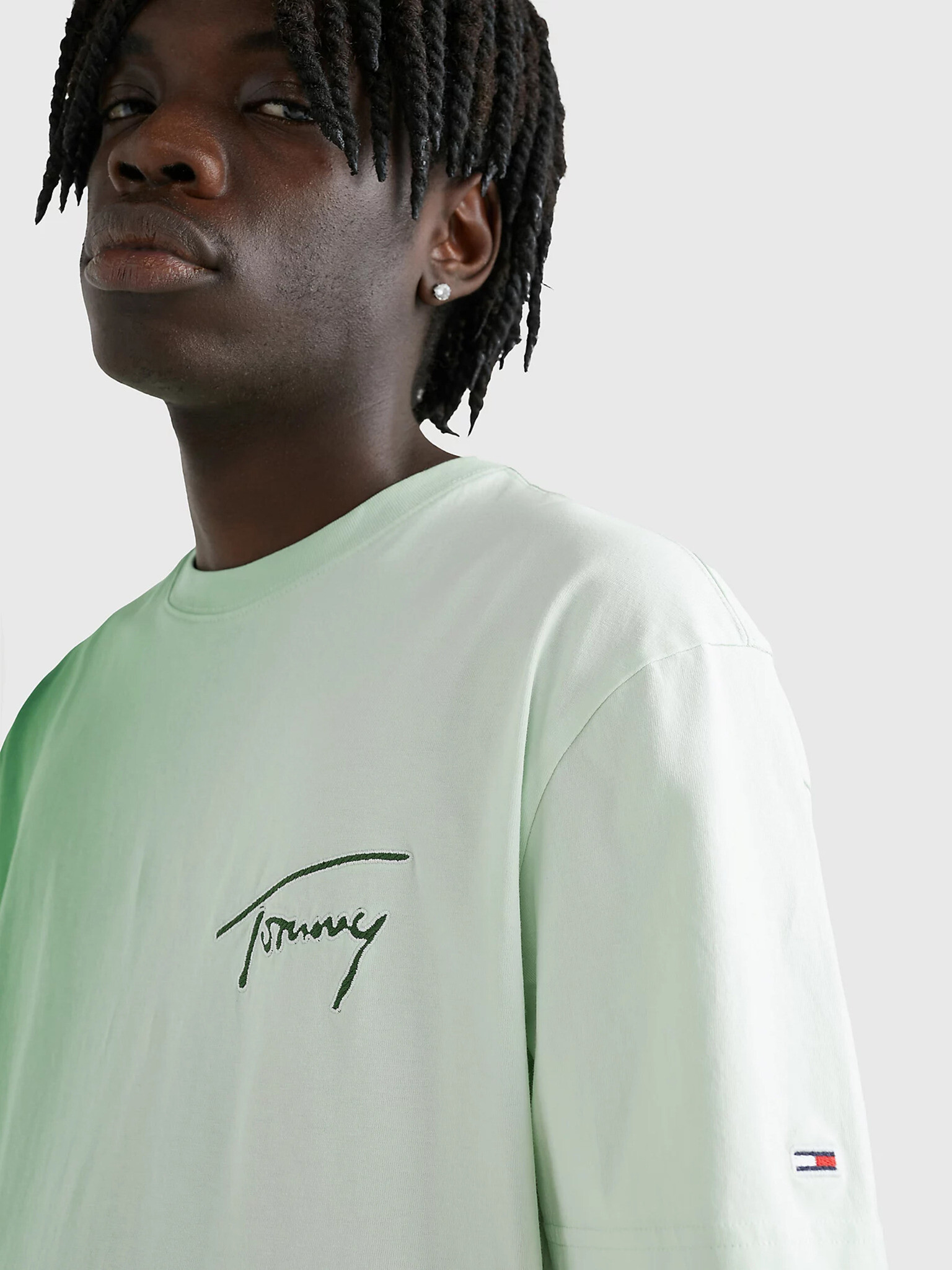 Tommy Jeans Triko Zelená - Pepit.cz