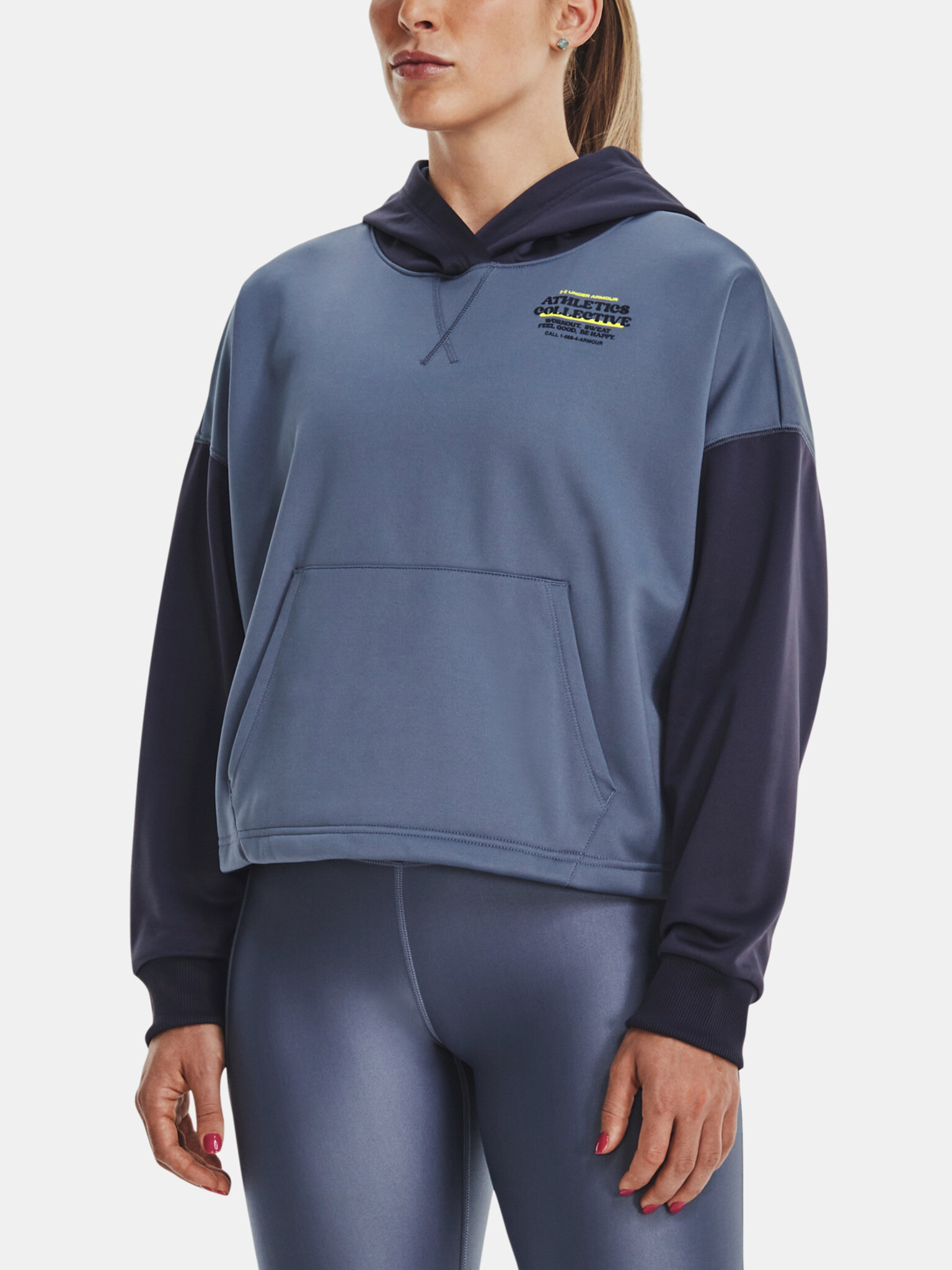 Under Armour Armour Fleece Layer Mikina Modrá - Pepit.cz