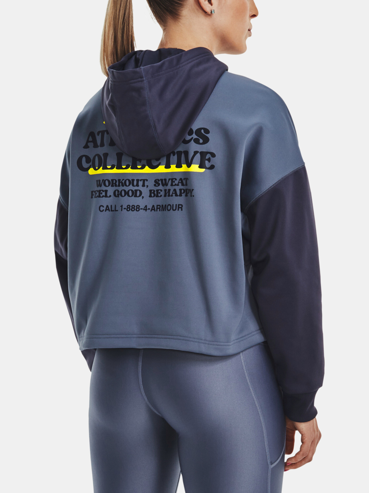 Under Armour Armour Fleece Layer Mikina Modrá - Pepit.cz