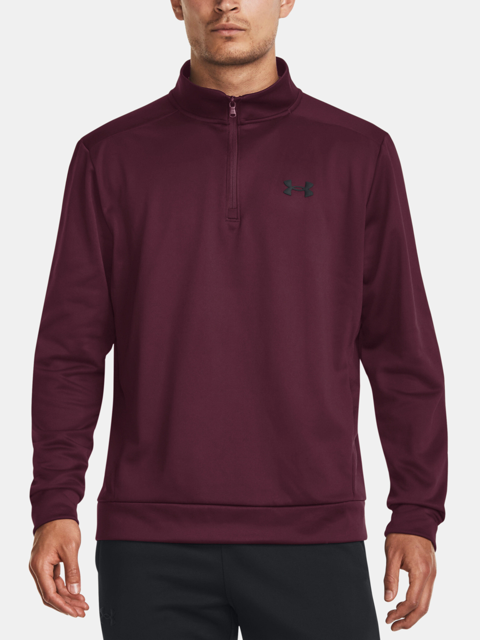 Under Armour Armour Fleece Mikina Červená - Pepit.cz