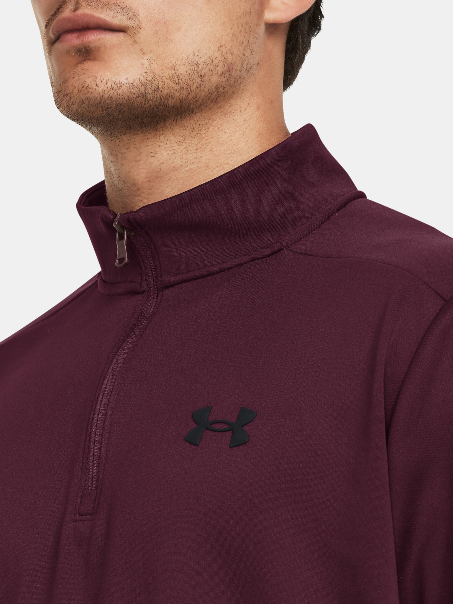 Under Armour Armour Fleece Mikina Červená - Pepit.cz