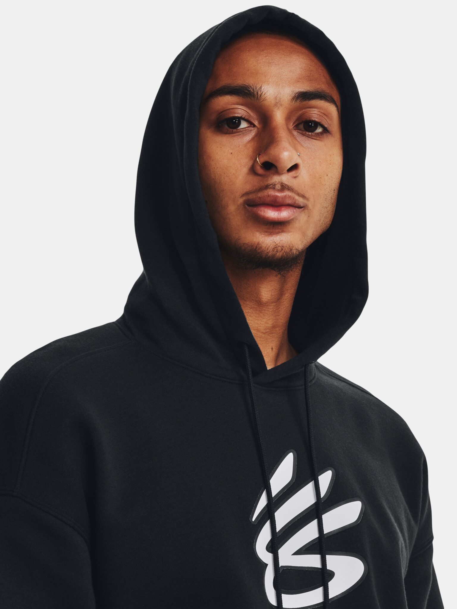 Under Armour Curry Big Splash PO Hoodie Mikina Černá - Pepit.cz