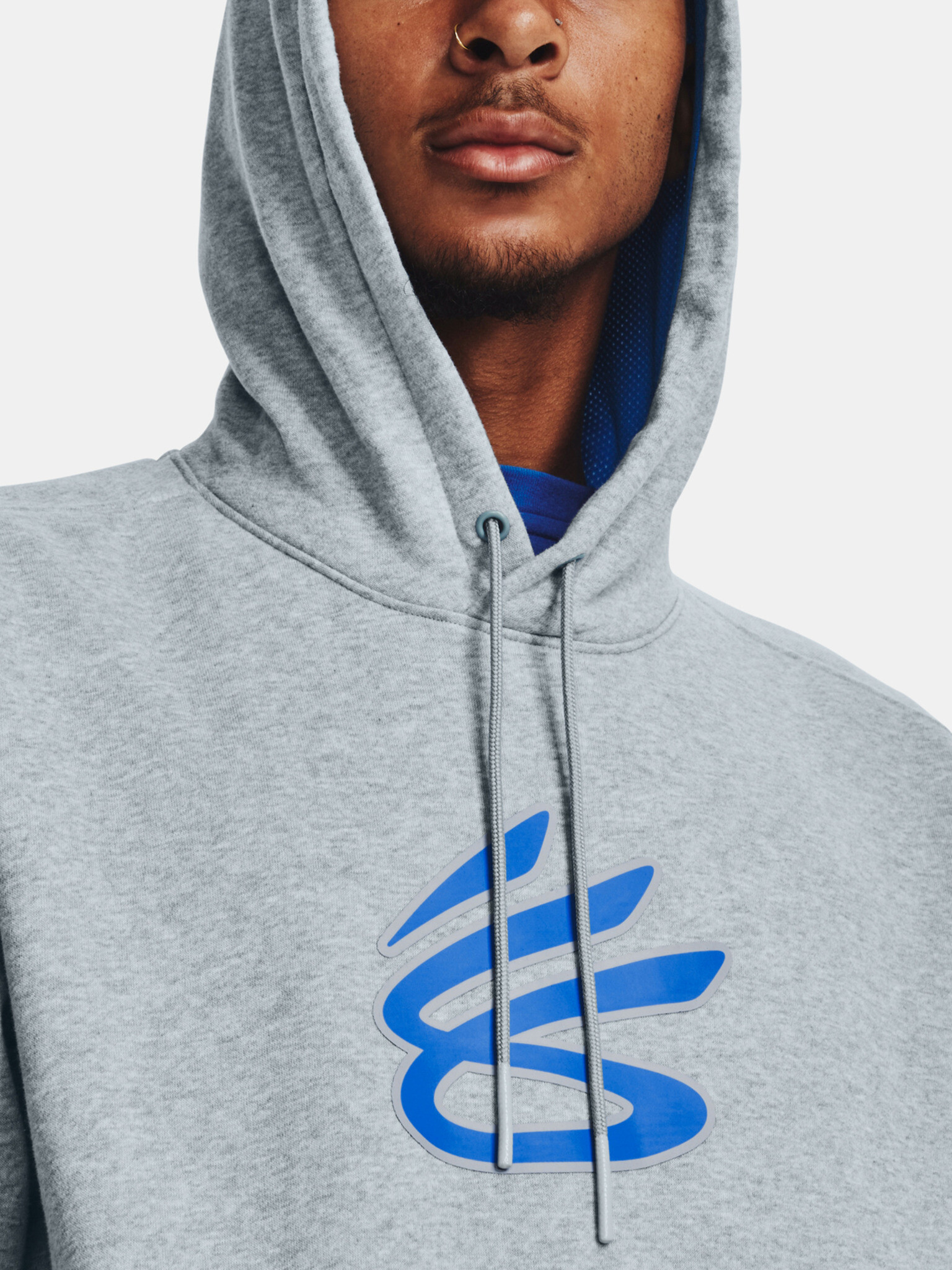 Under Armour Curry Big Splash PO Hoodie Mikina Modrá - Pepit.cz