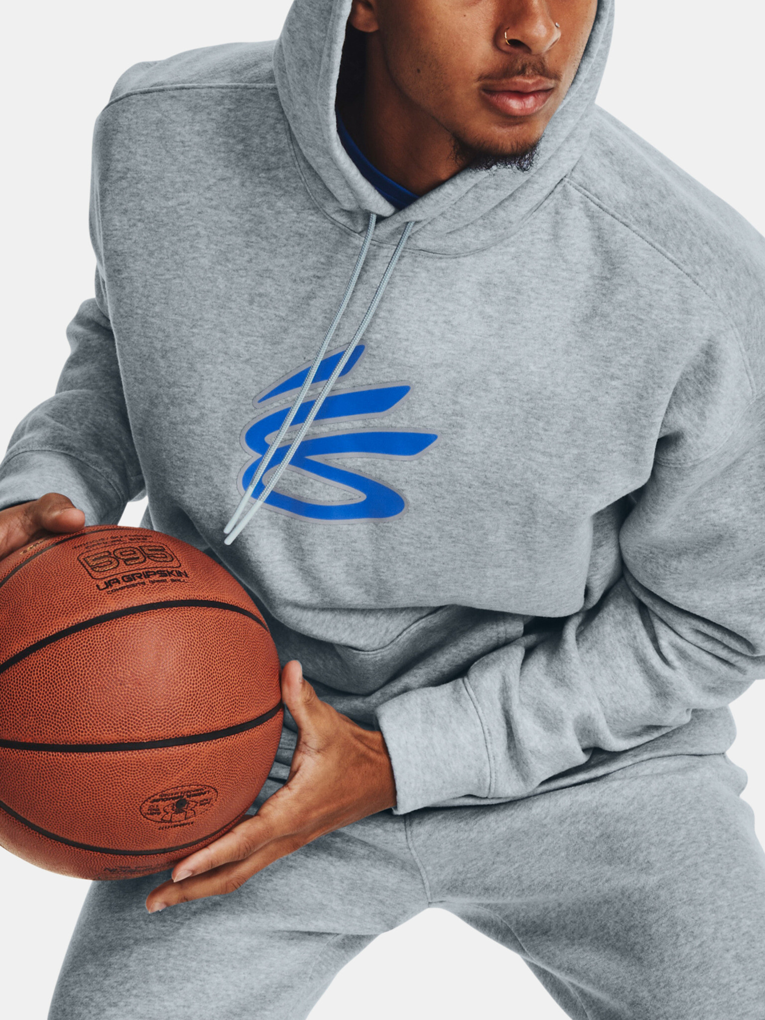 Under Armour Curry Big Splash PO Hoodie Mikina Modrá - Pepit.cz