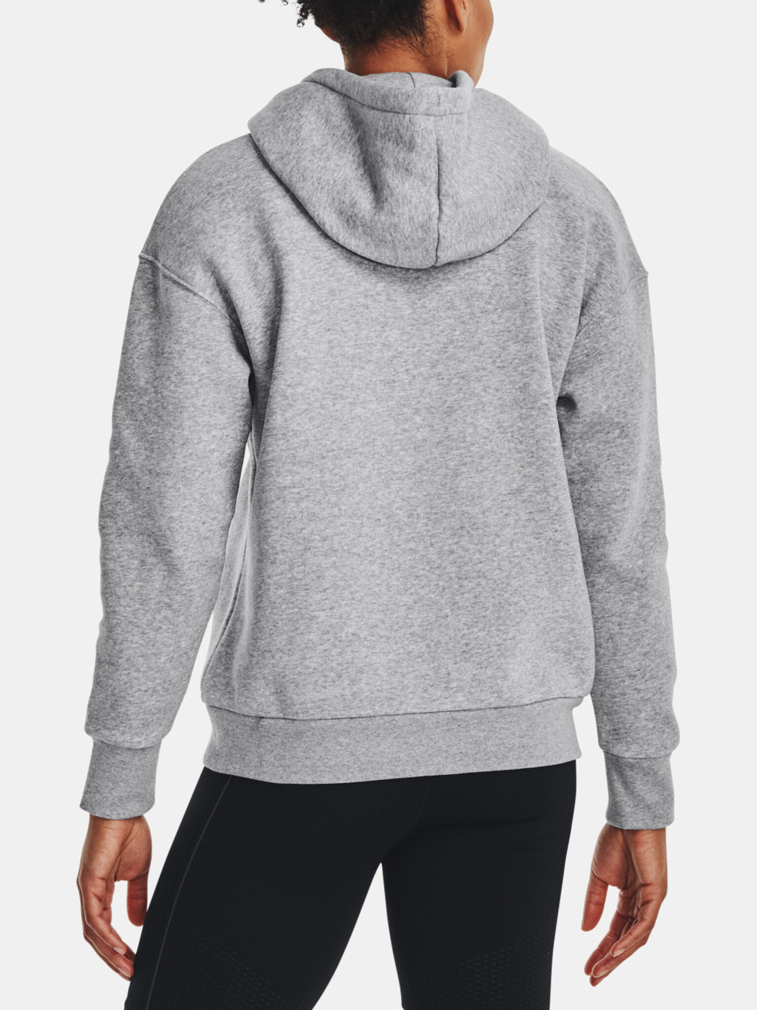 Under Armour Essential Fleece Hoodie Mikina Šedá - Pepit.cz