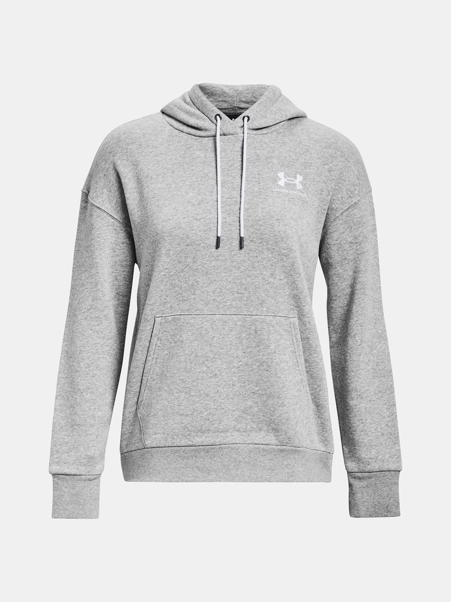 Under Armour Essential Fleece Hoodie Mikina Šedá - Pepit.cz