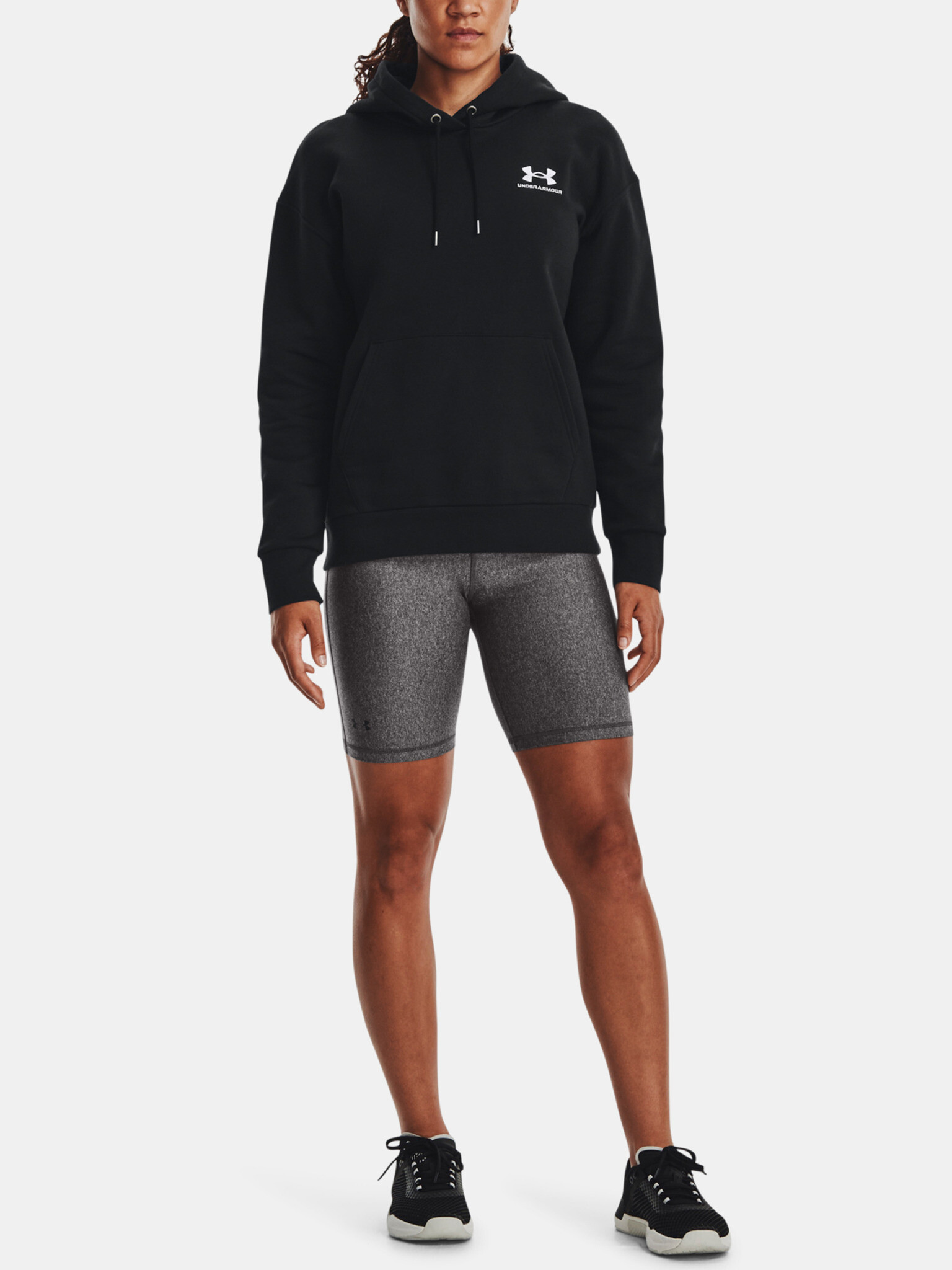 Under Armour Essential Fleece Mikina Černá - Pepit.cz