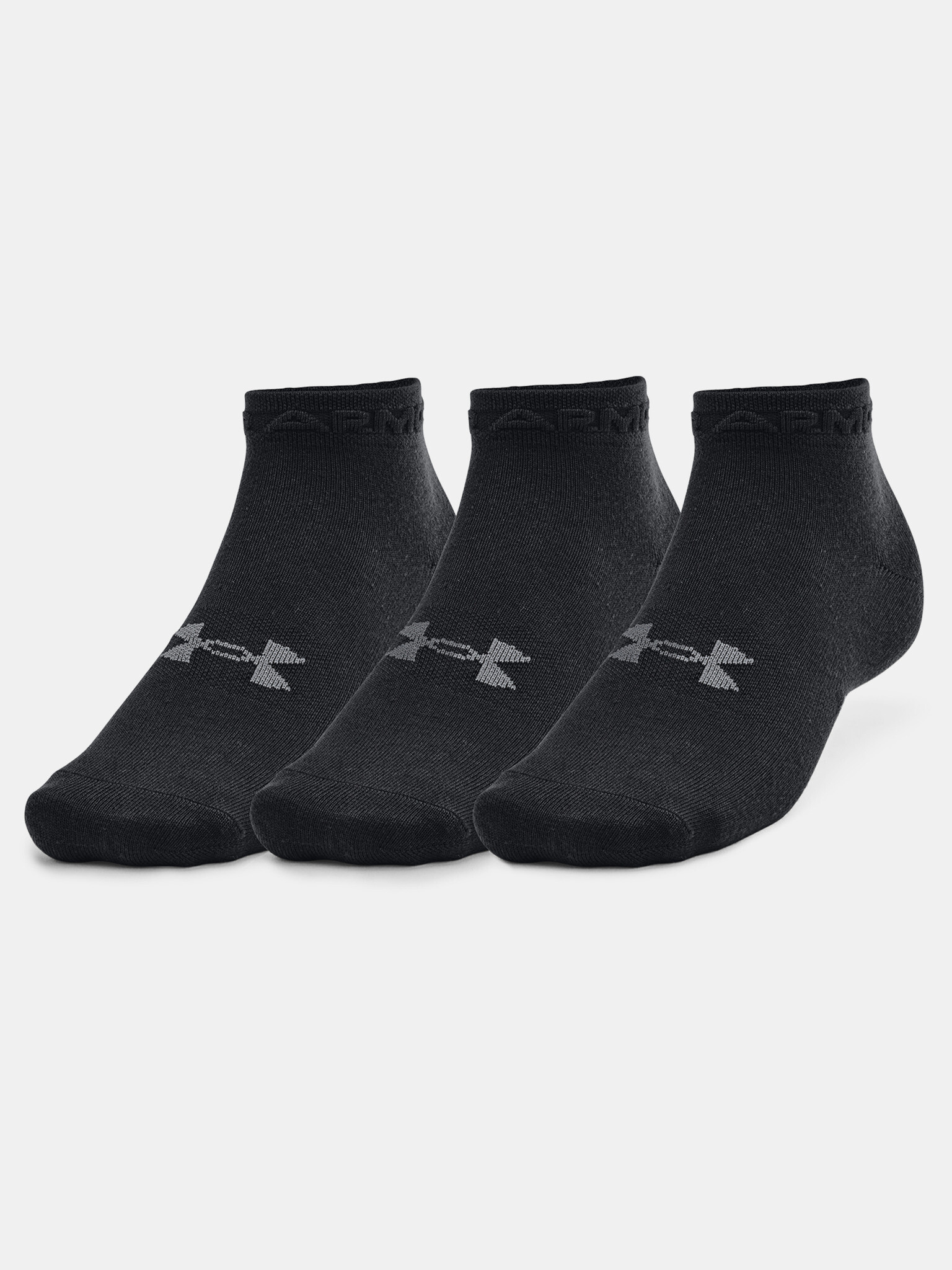 Under Armour Essential Low Cut Ponožky 3 páry Černá - Pepit.cz